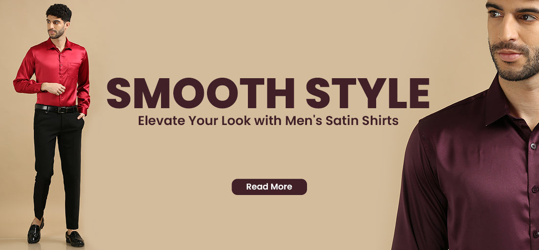 Men's Satin Shirts: Elevate Your Style with Smooth Comfort