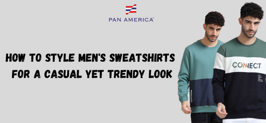 How to Style Men's Sweatshirts for a Casual Yet Trendy Look