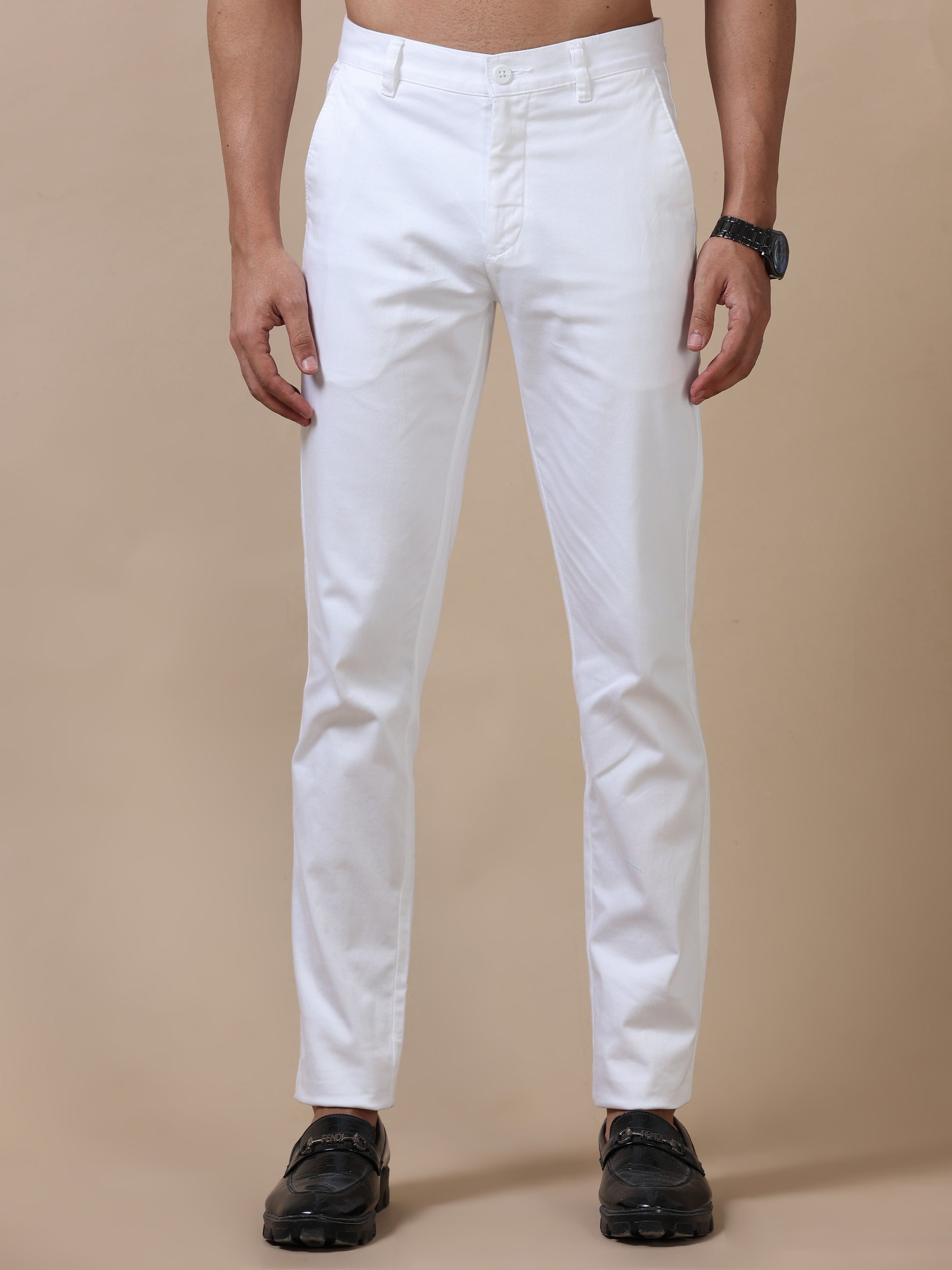 White Trousers for Men 