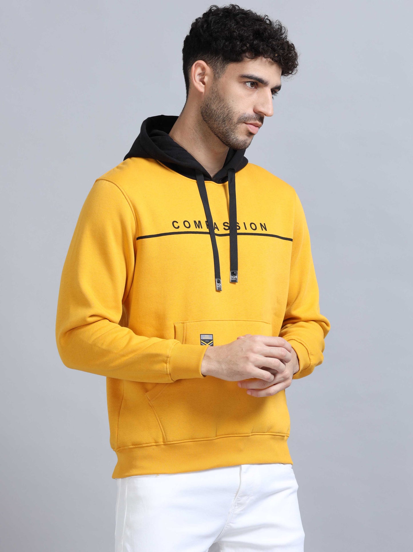 Yellow Compassion Hoodie