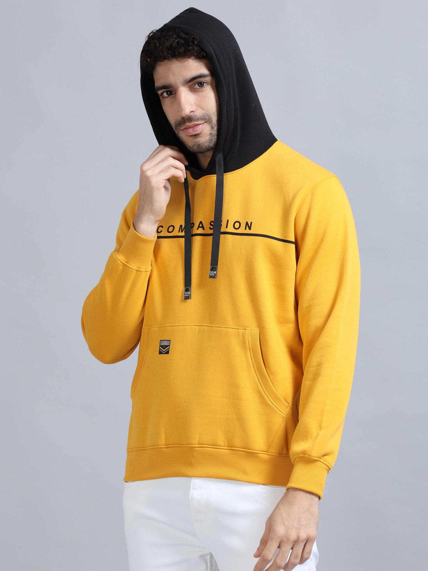 Yellow Compassion Hoodie