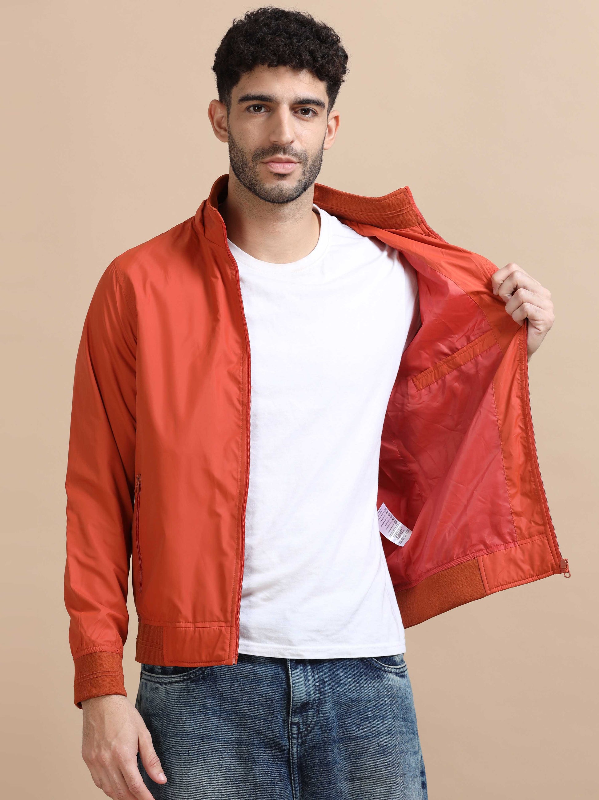 Orange Jackets for Men