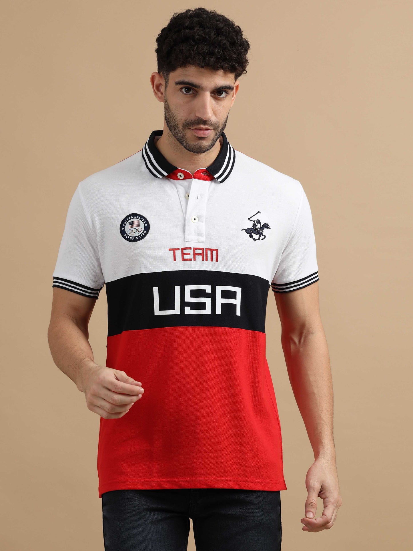 Team USA Red Polo T-Shirt