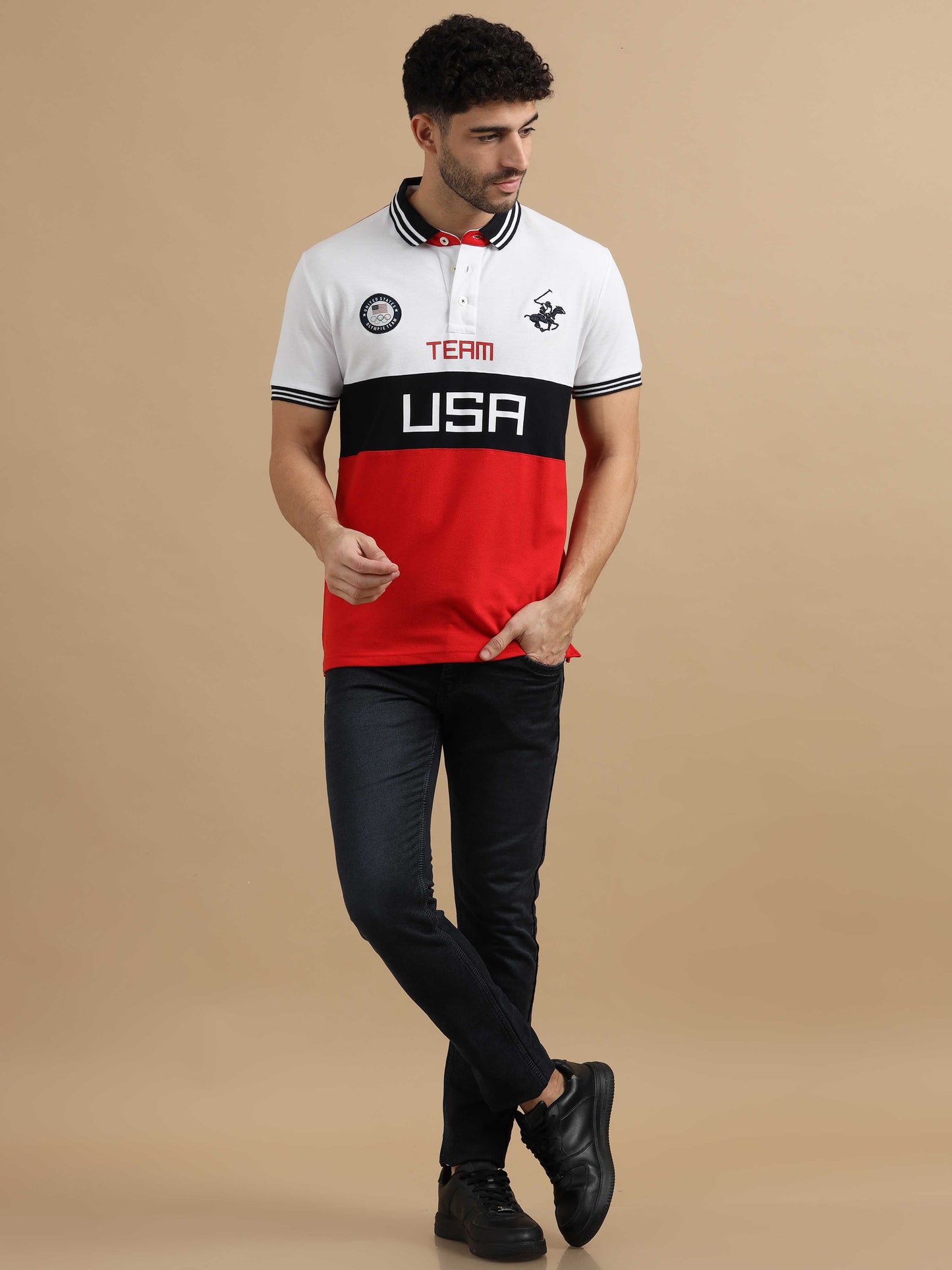 Team USA Red Polo T-Shirt