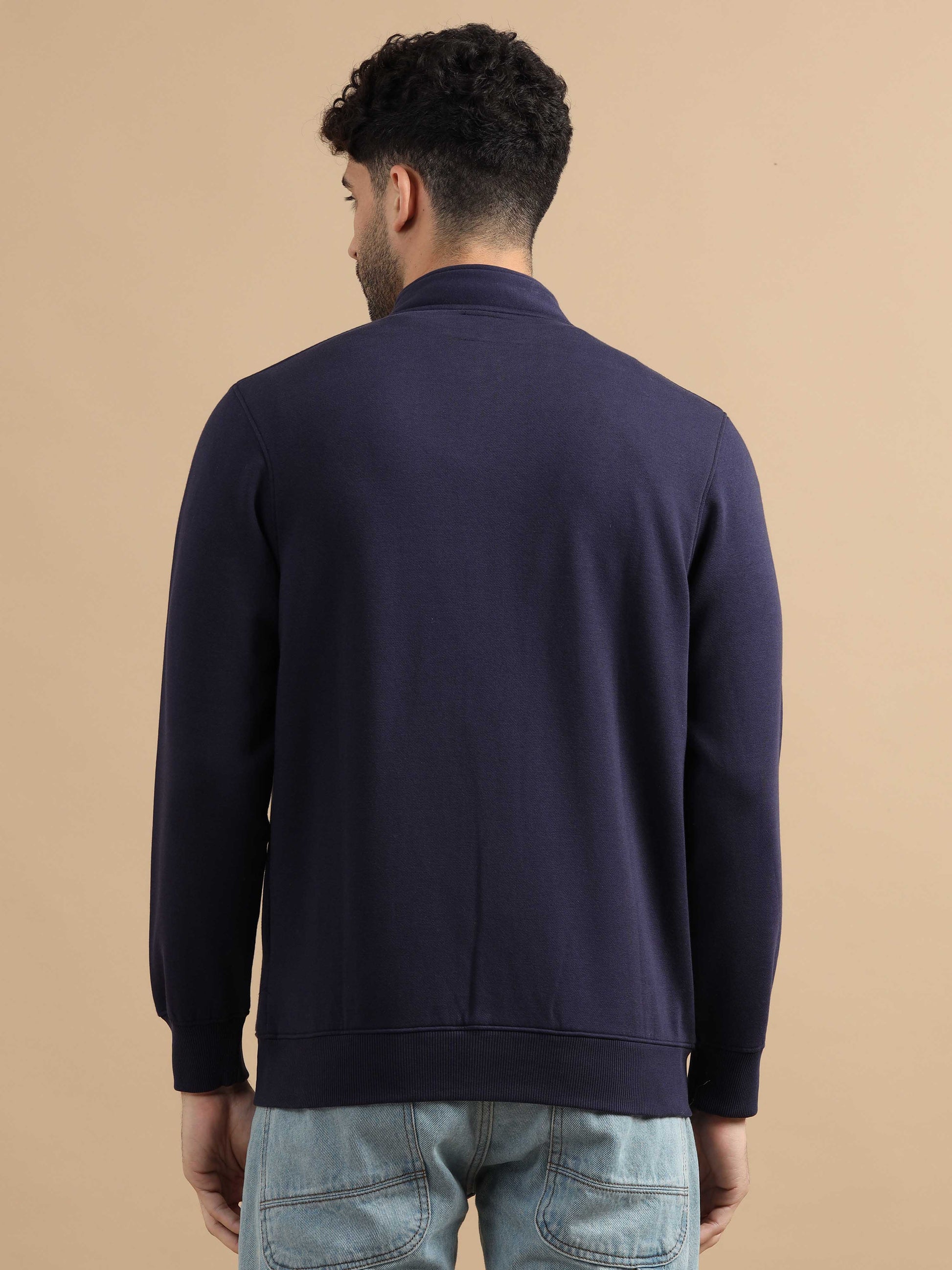 Mens Navy Blue Jacket 