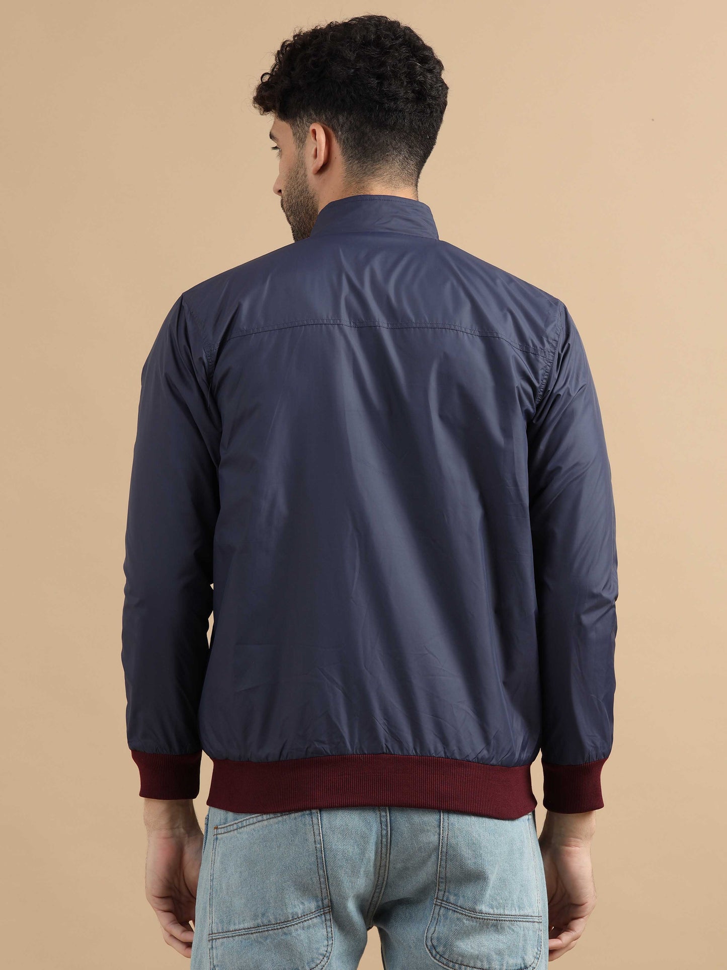  Mens Blue Jacket 