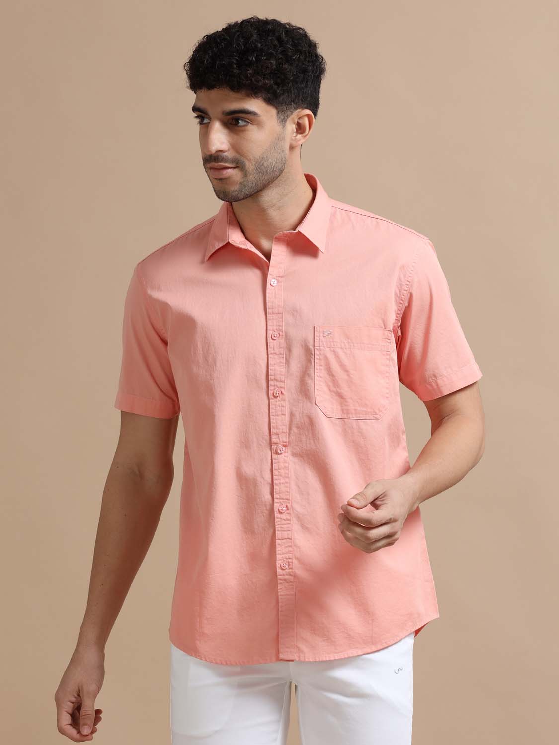  Light Pink Shirt Mens