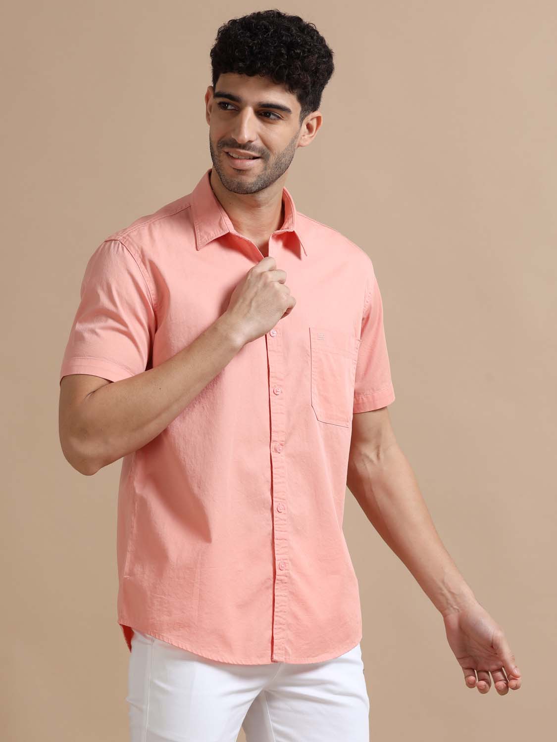  Light Pink Shirt Mens