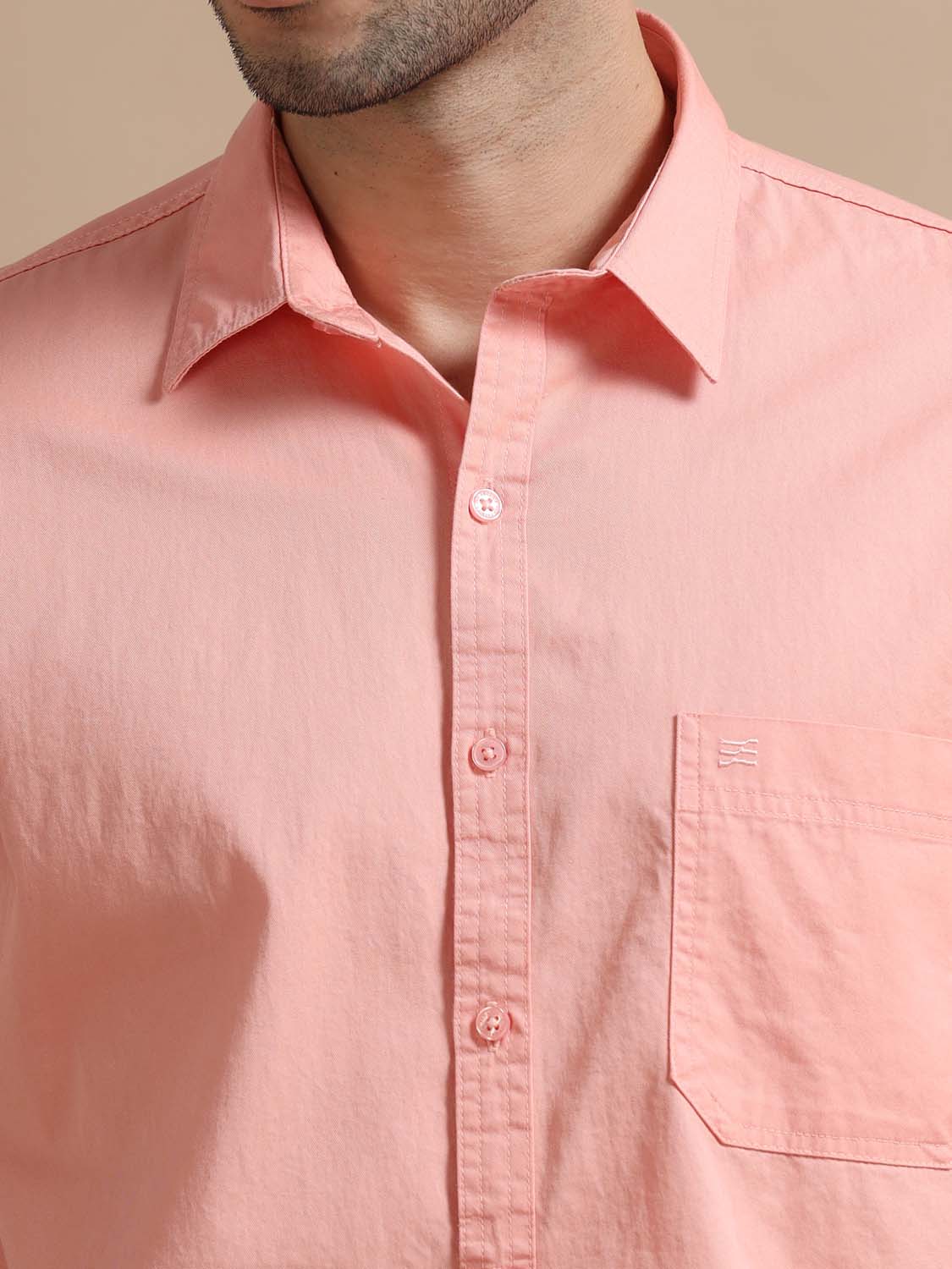  Light Pink Shirt Mens