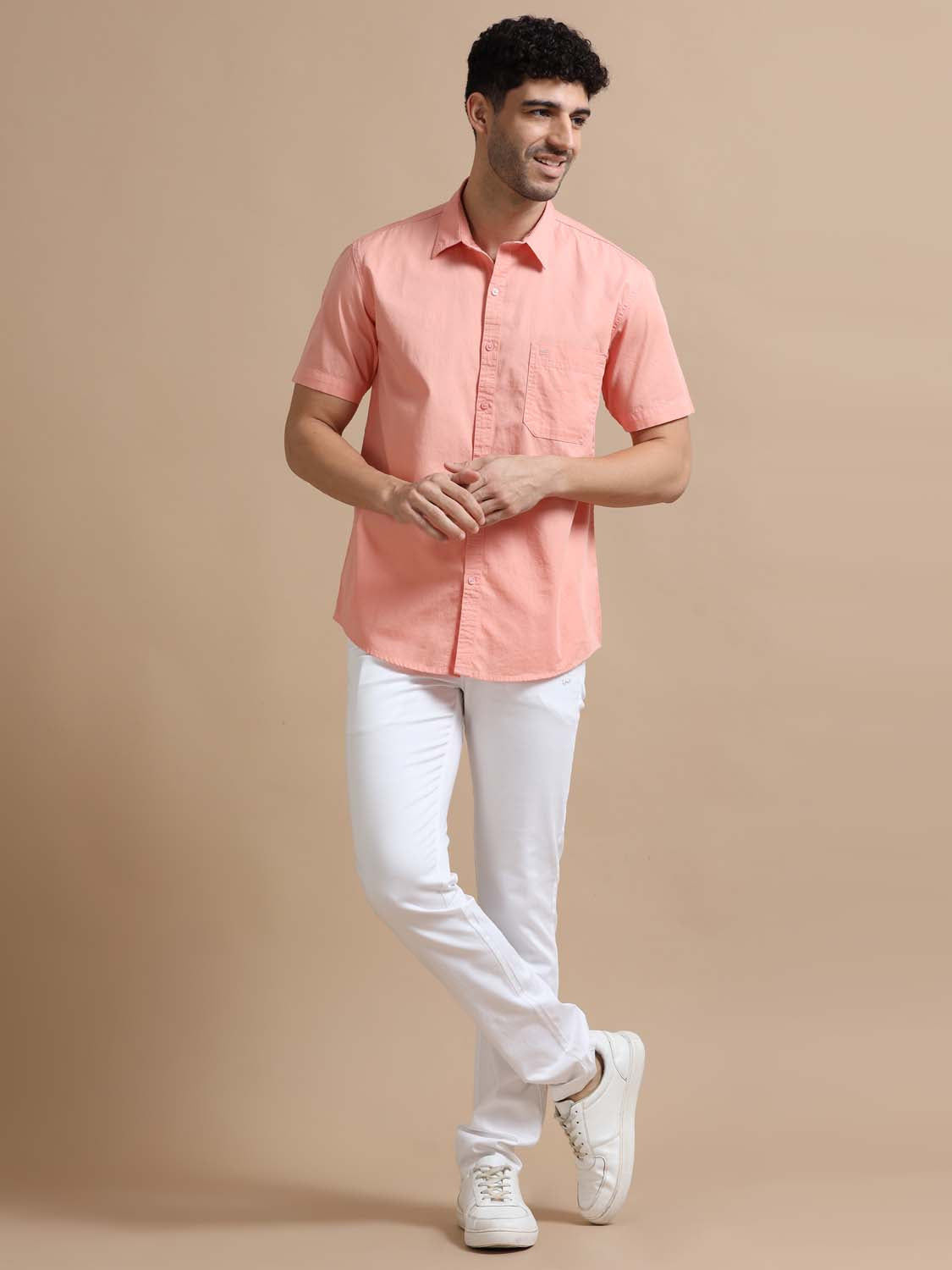  Light Pink Shirt Mens