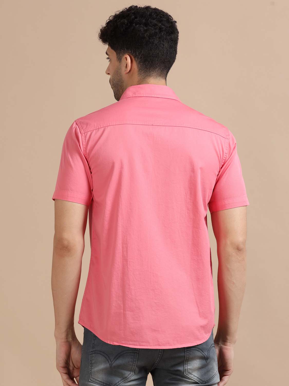 Rose Pink Shirt for men