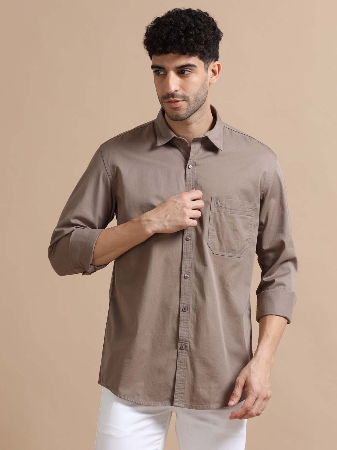 Star Dust Full Sleeve Twill Cotton Shirt