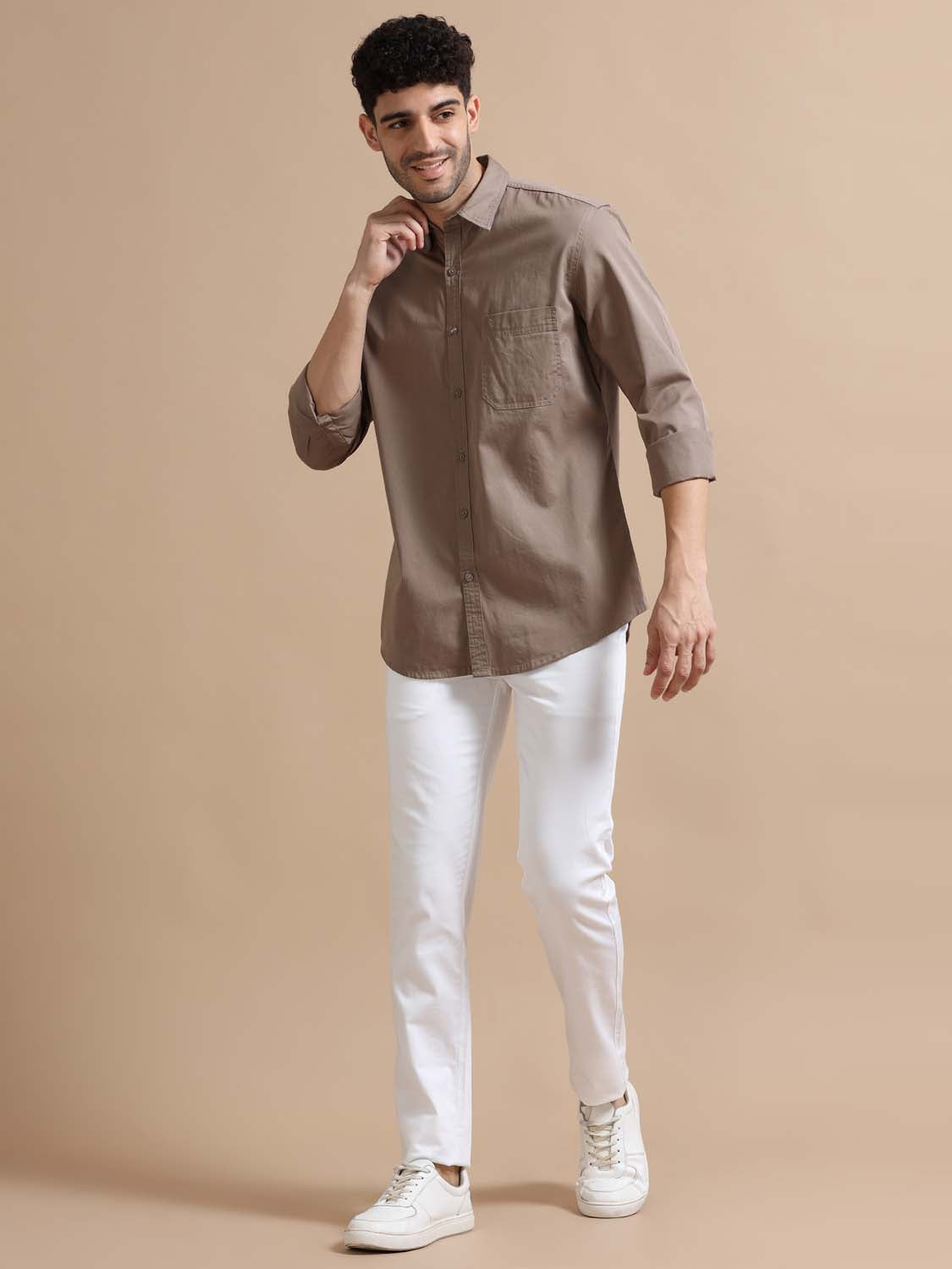 Star Dust Full Sleeve Twill Cotton Shirt