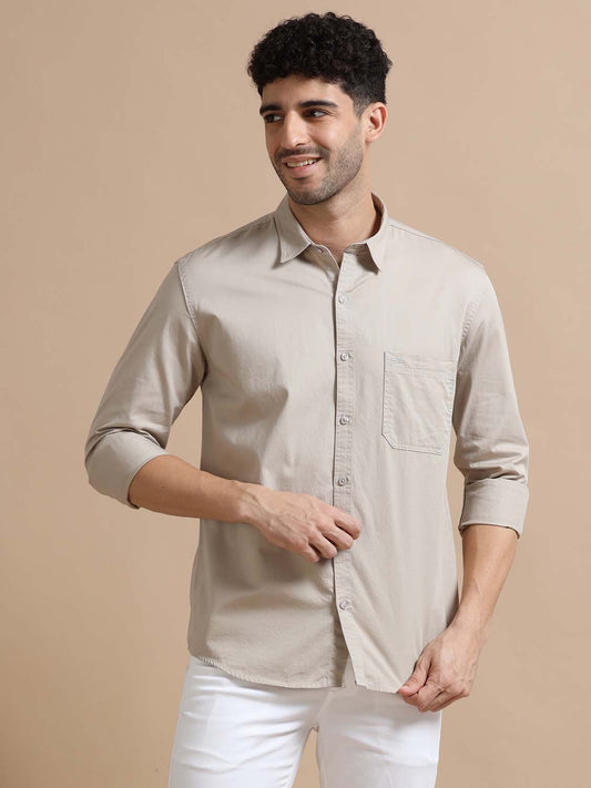 Full Sleeve Pearl Shirt for Men 