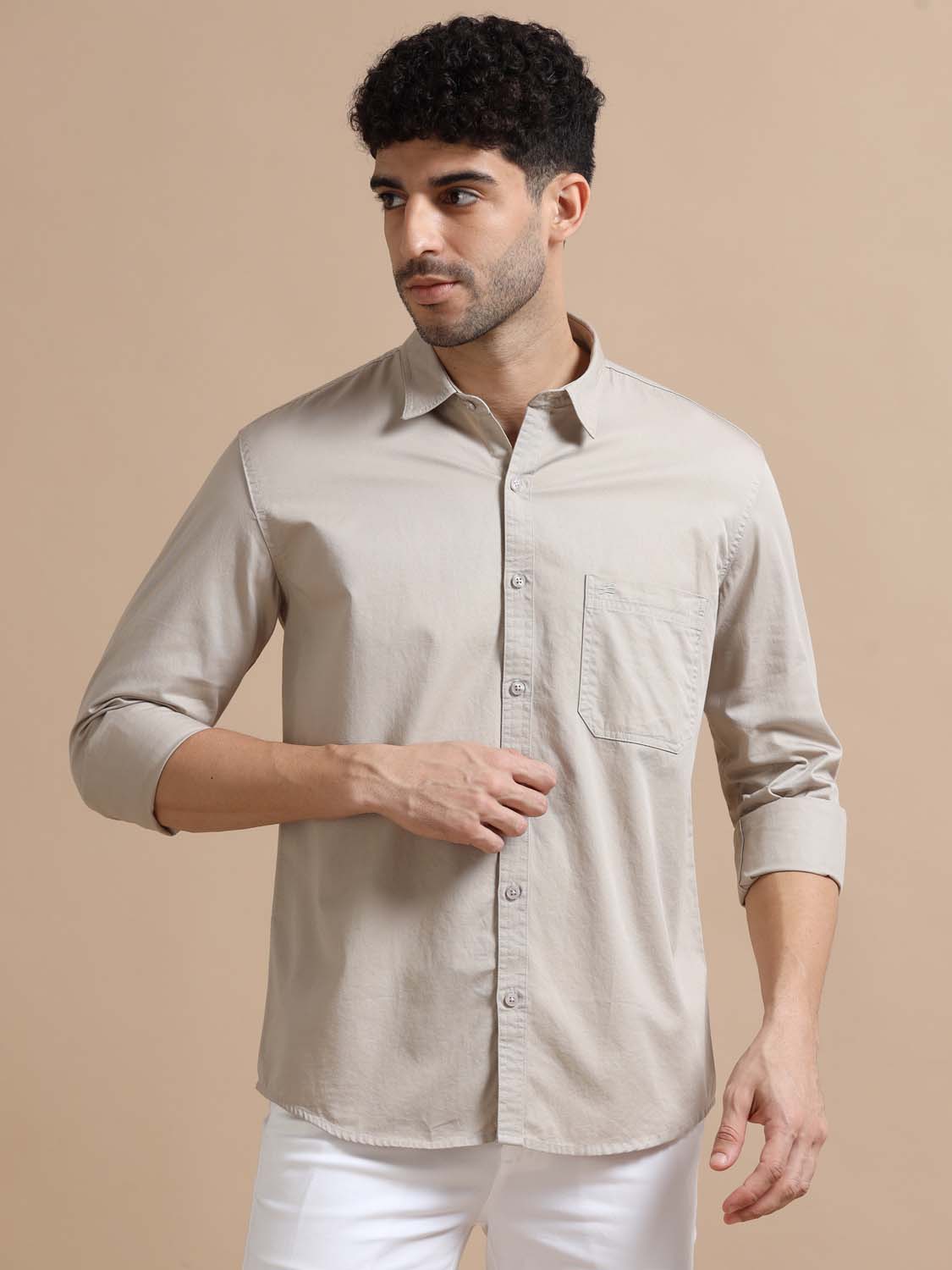 Full Sleeve Pearl Shirt for Men