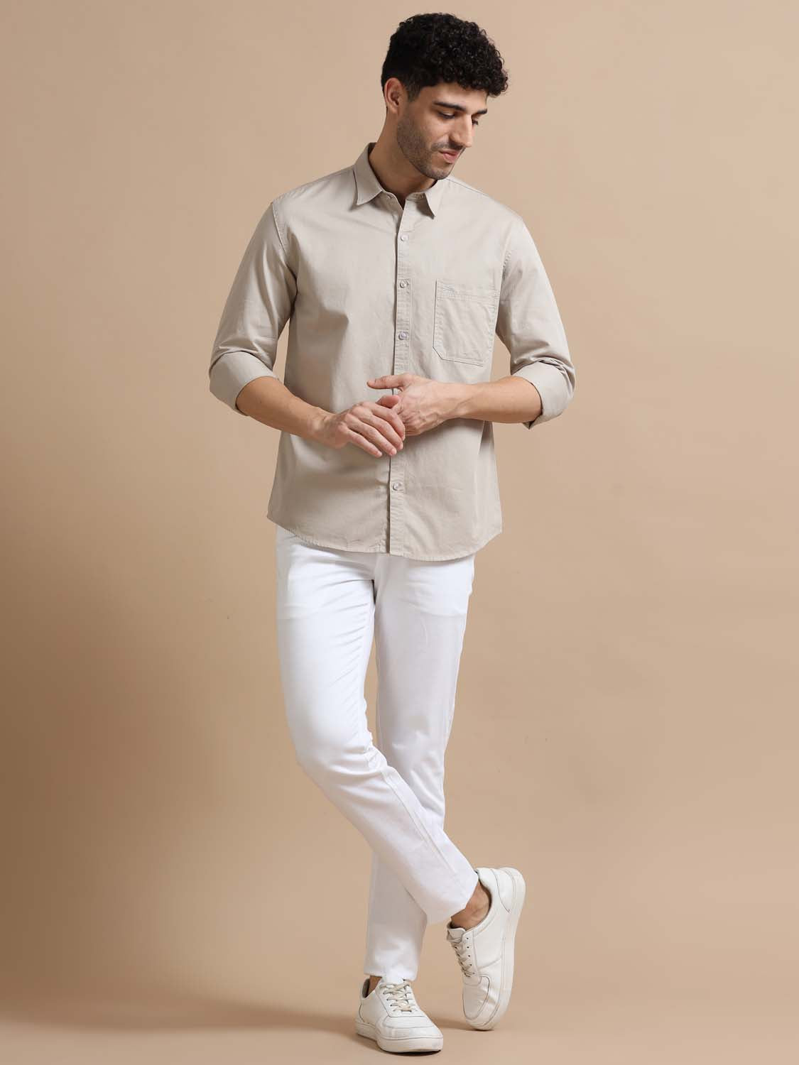 Full Sleeve Pearl Shirt for Men