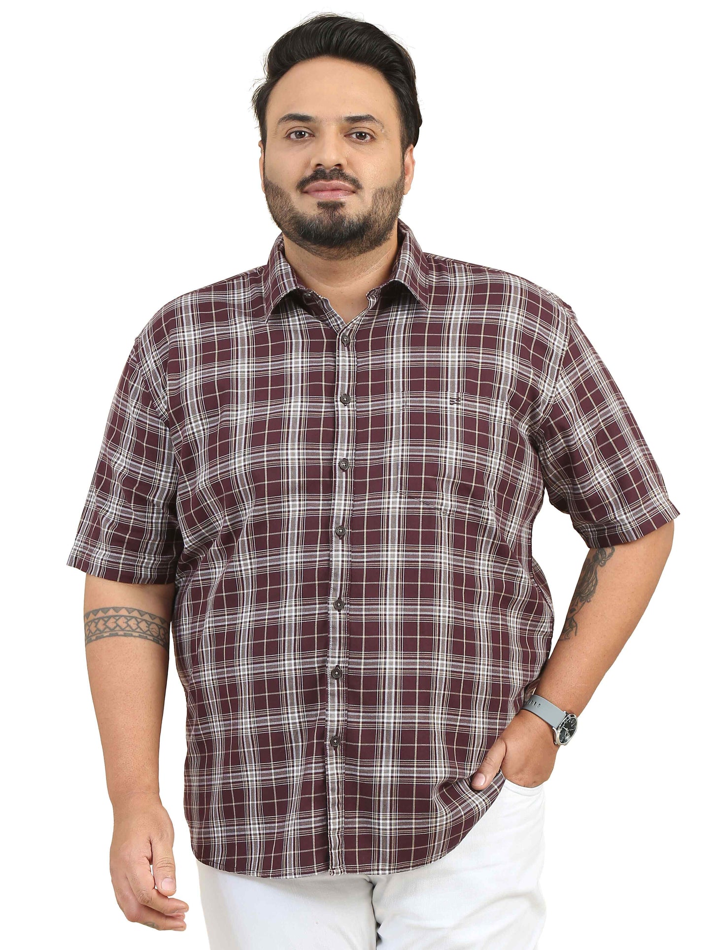  Brown XXXL Shirts for Men 