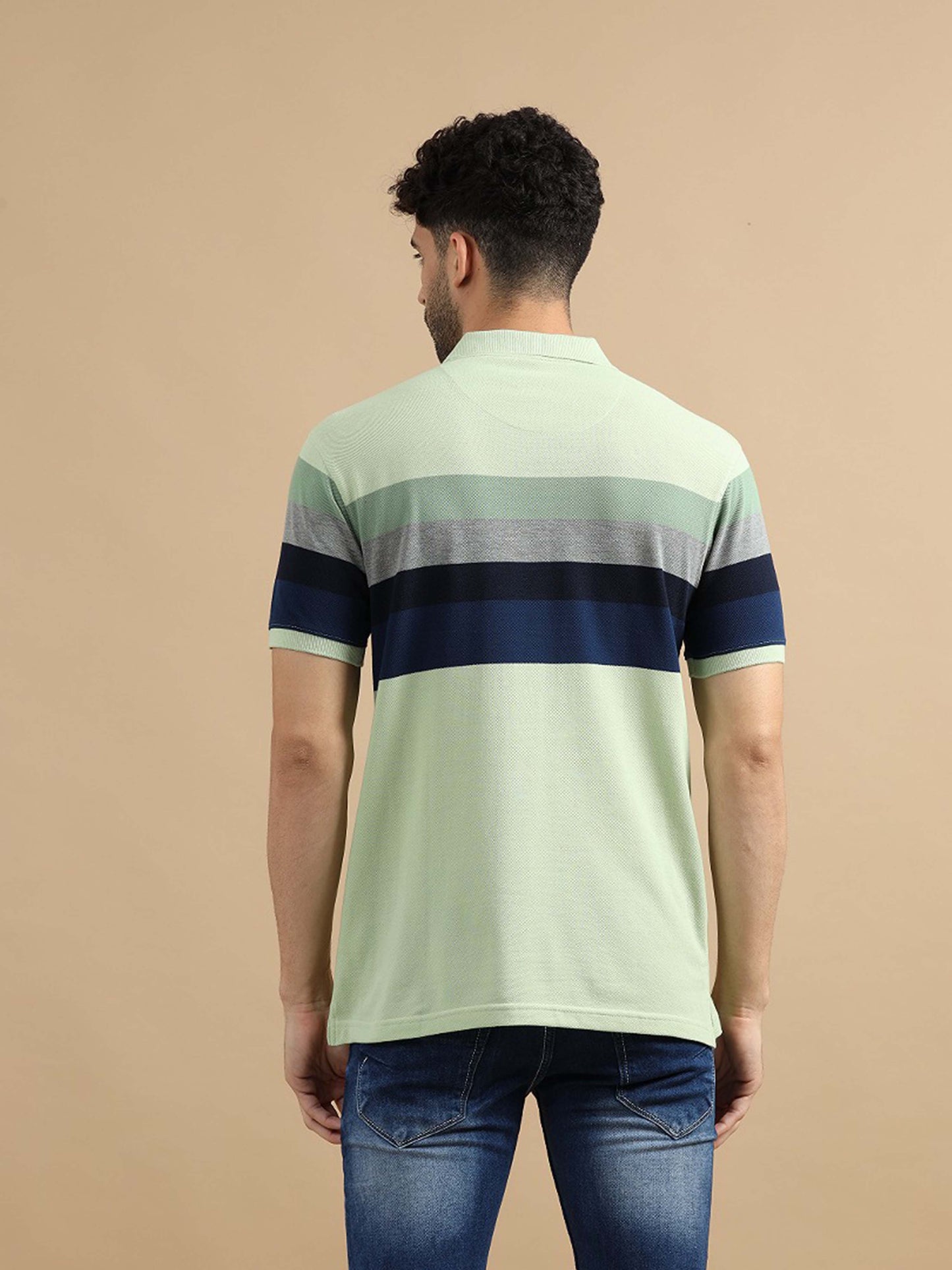 Pista Green Polo T Shirt