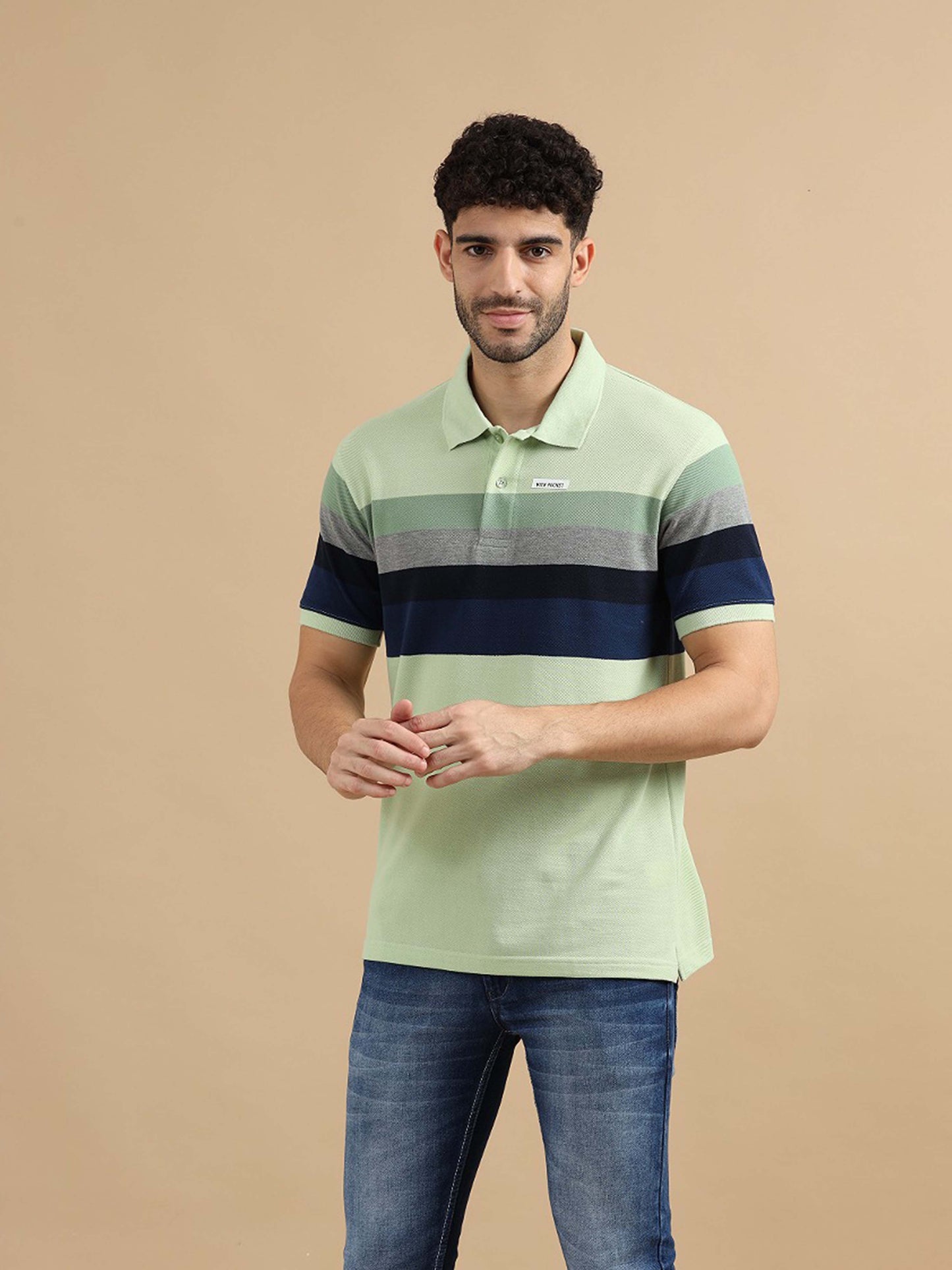 Pista Green Polo T Shirt