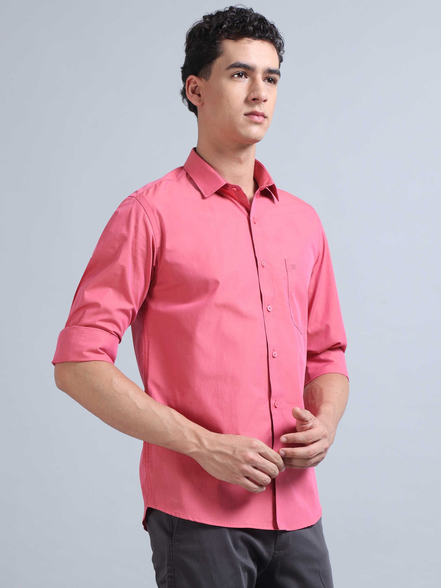 Men Peached Shirt 