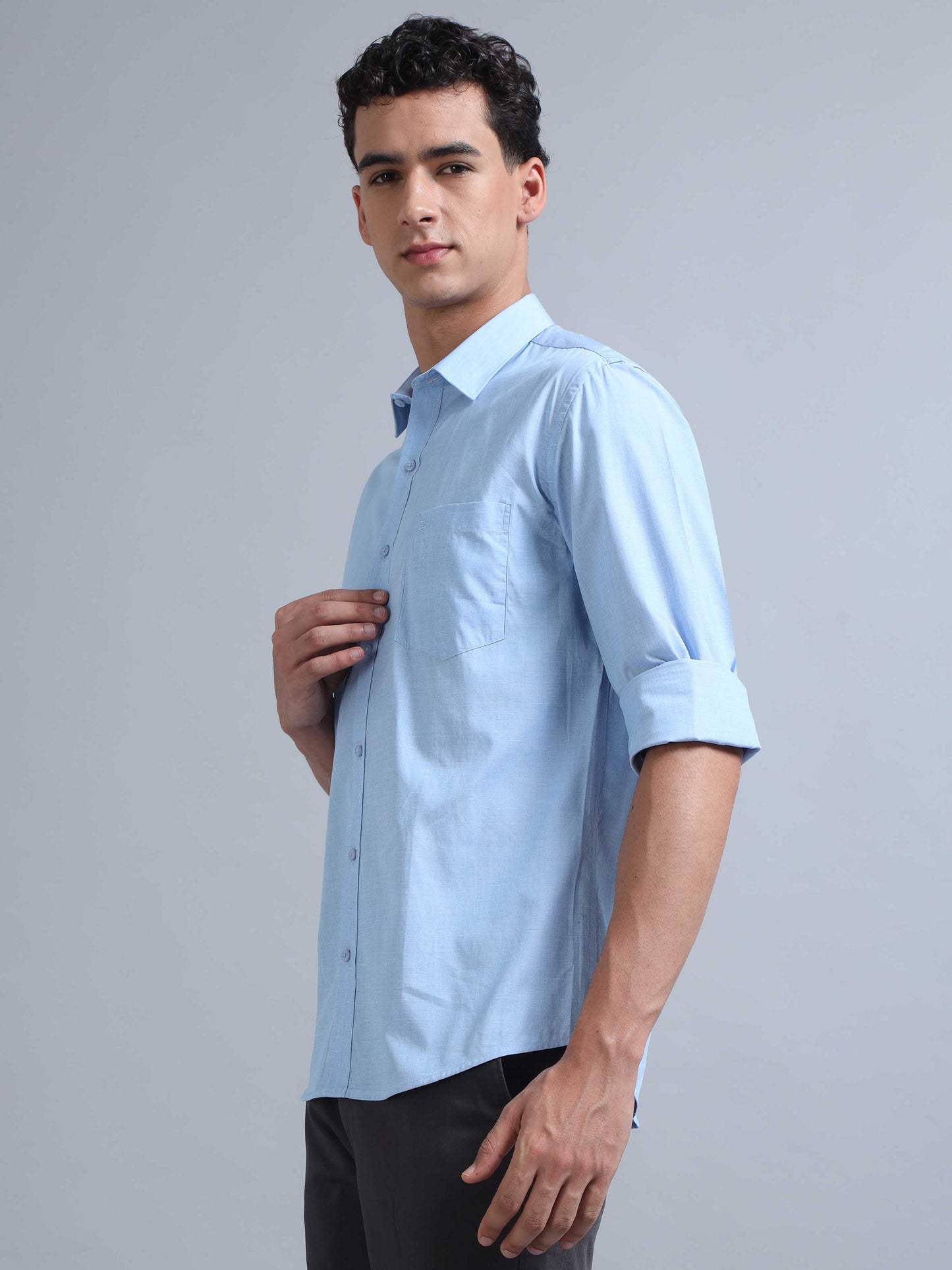  Sky Blue Shirt for Men 