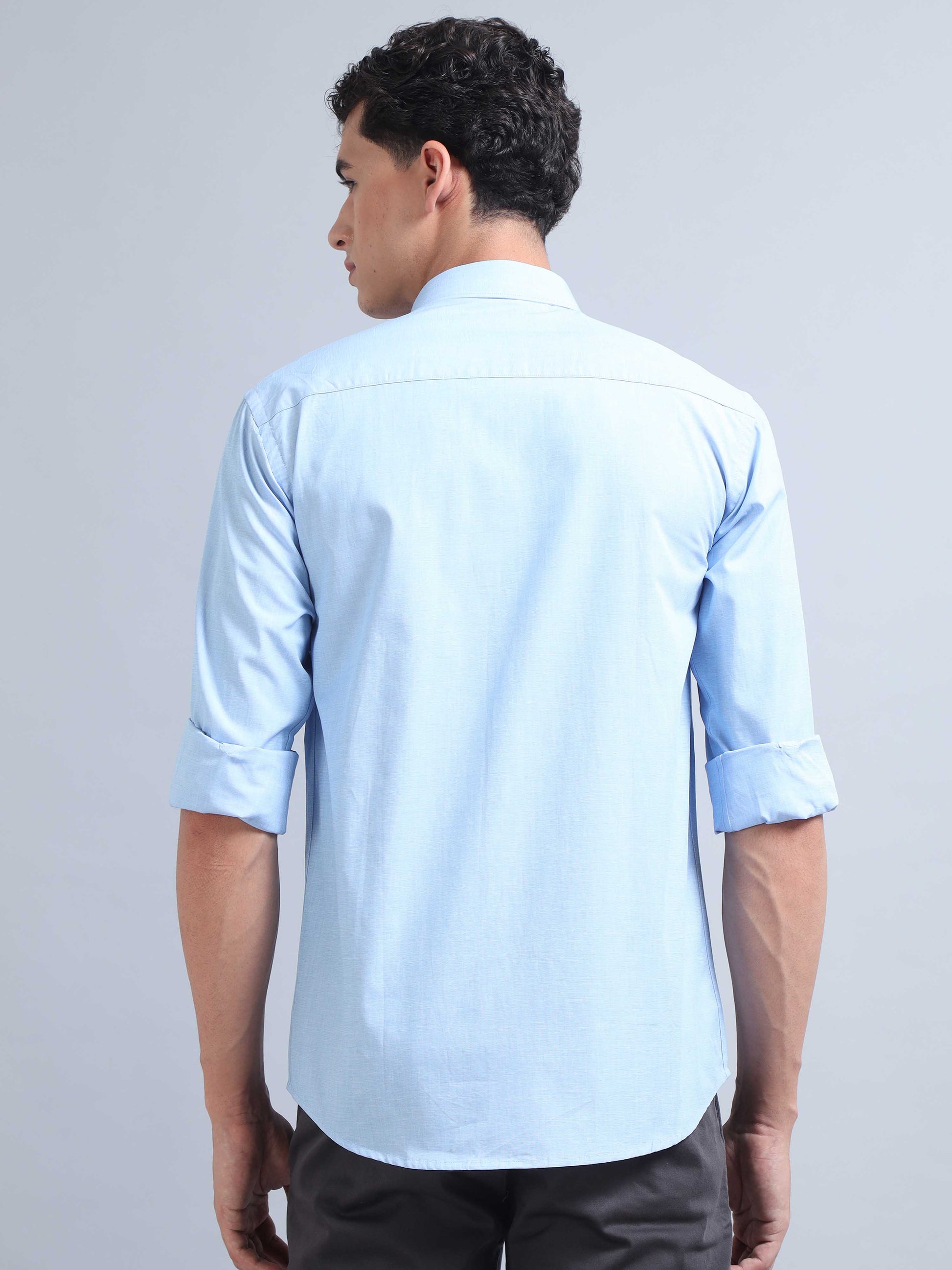  Sky Blue Shirt for Men 