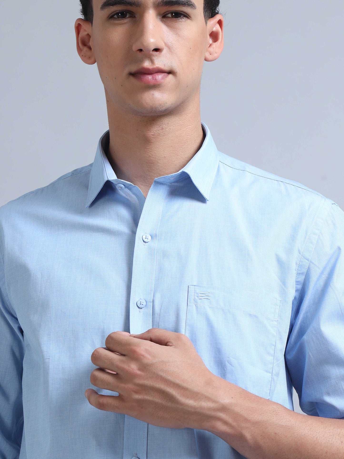  Sky Blue Shirt for Men 