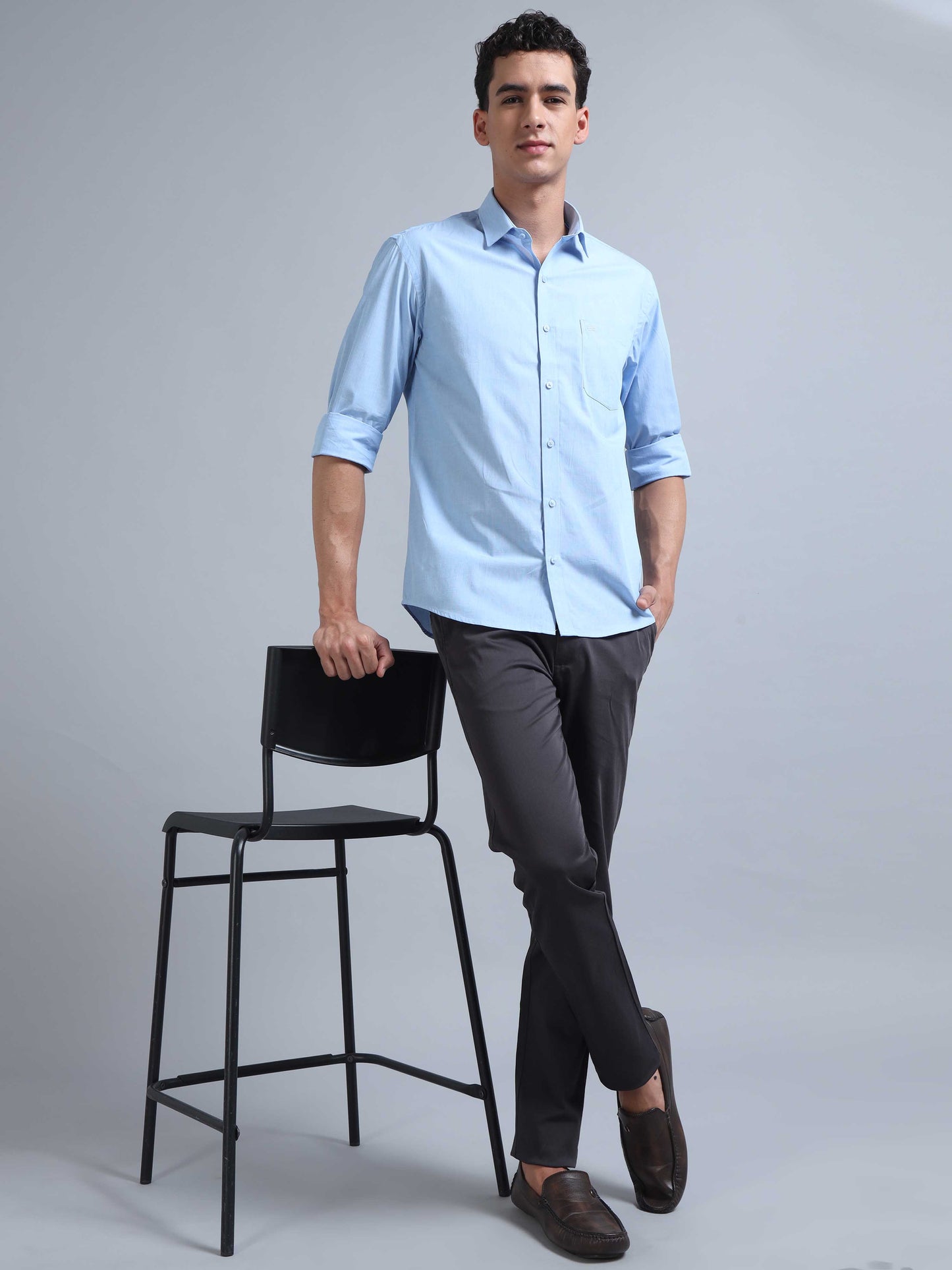  Sky Blue Shirt for Men 