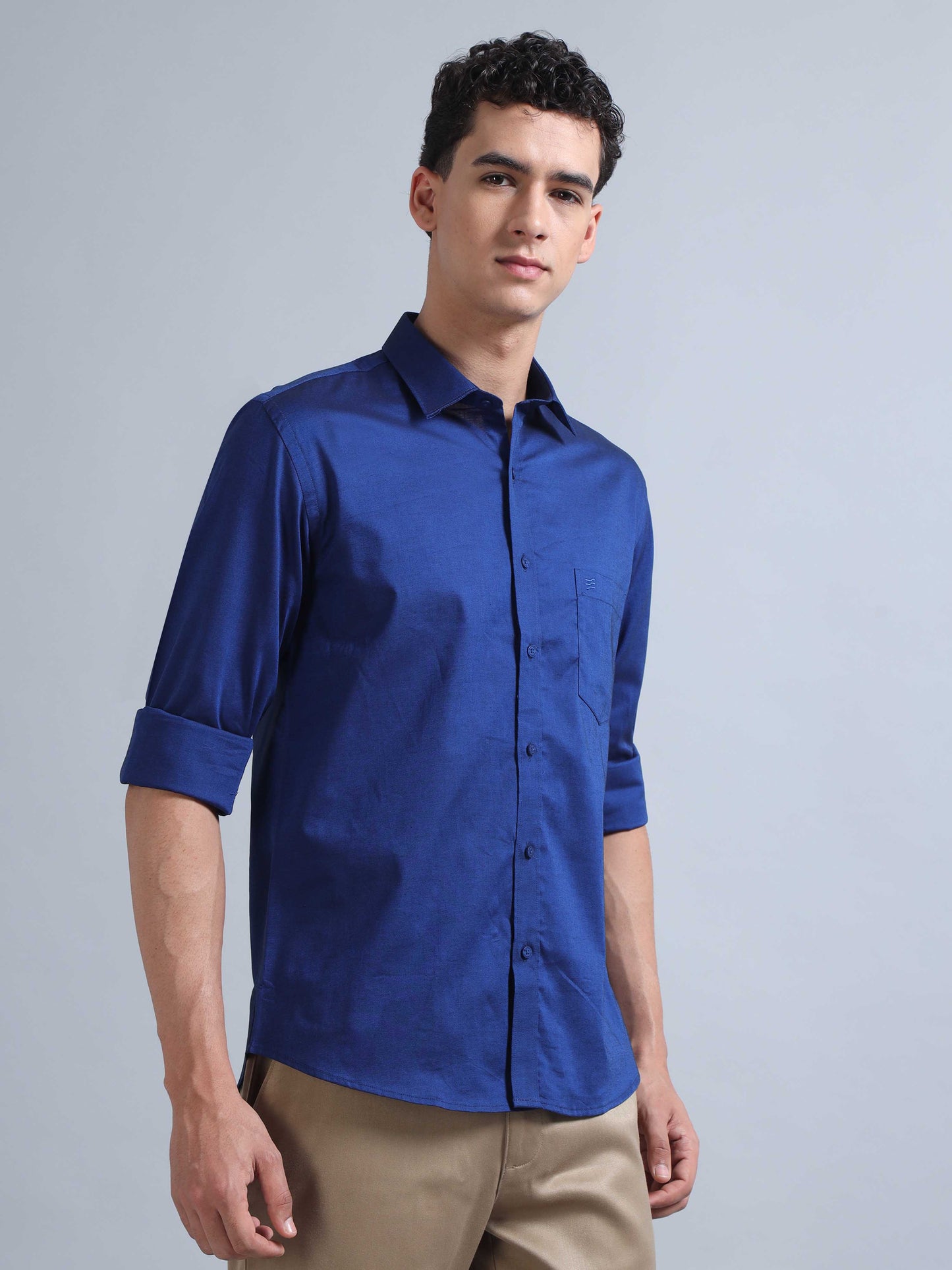 Royal Blue Shirt for Men 