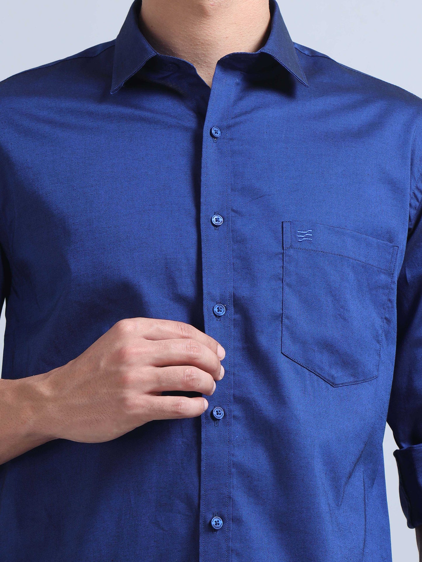 Royal Blue Shirt for Men 