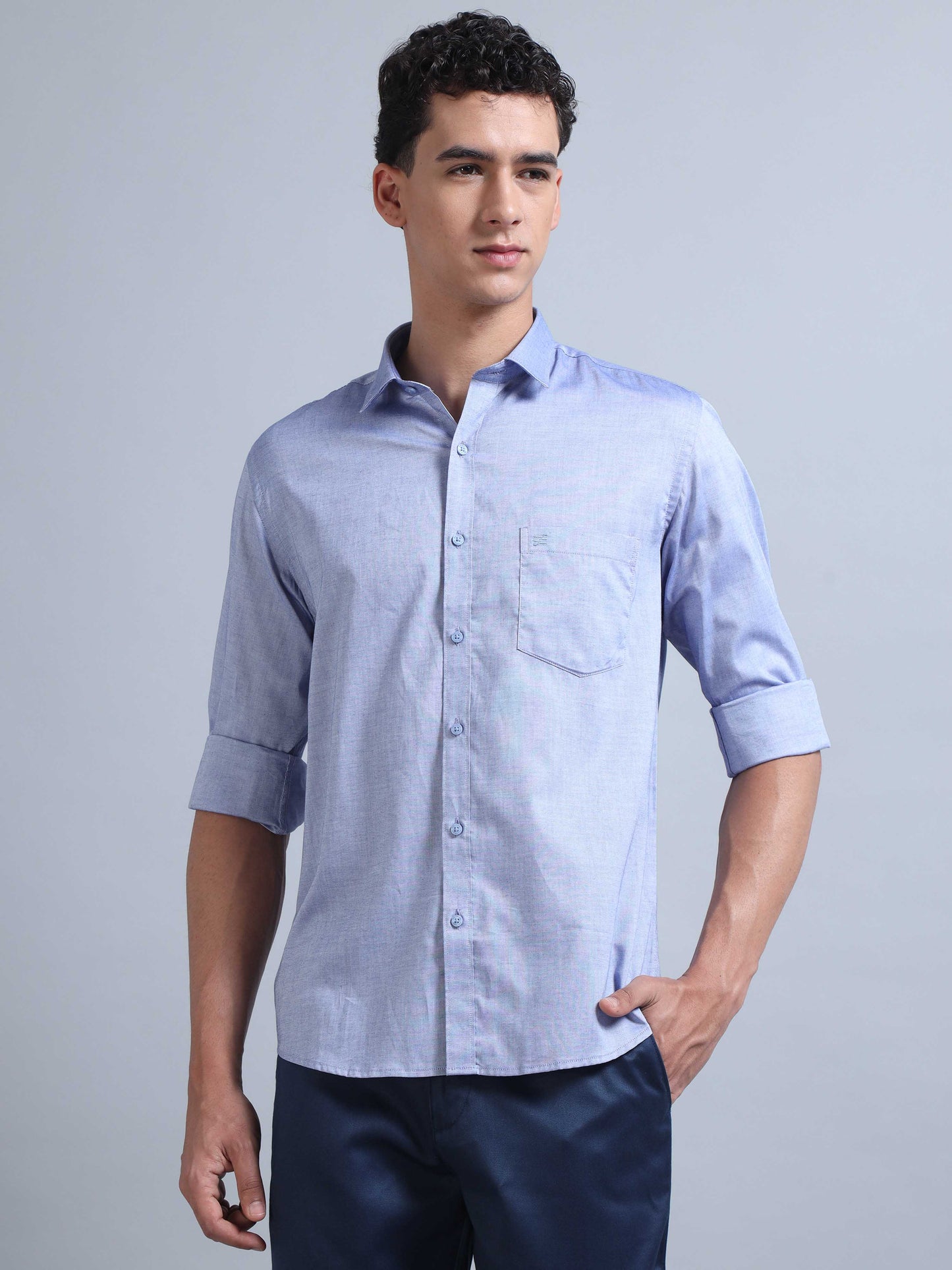 Mens Light Blue Shirt