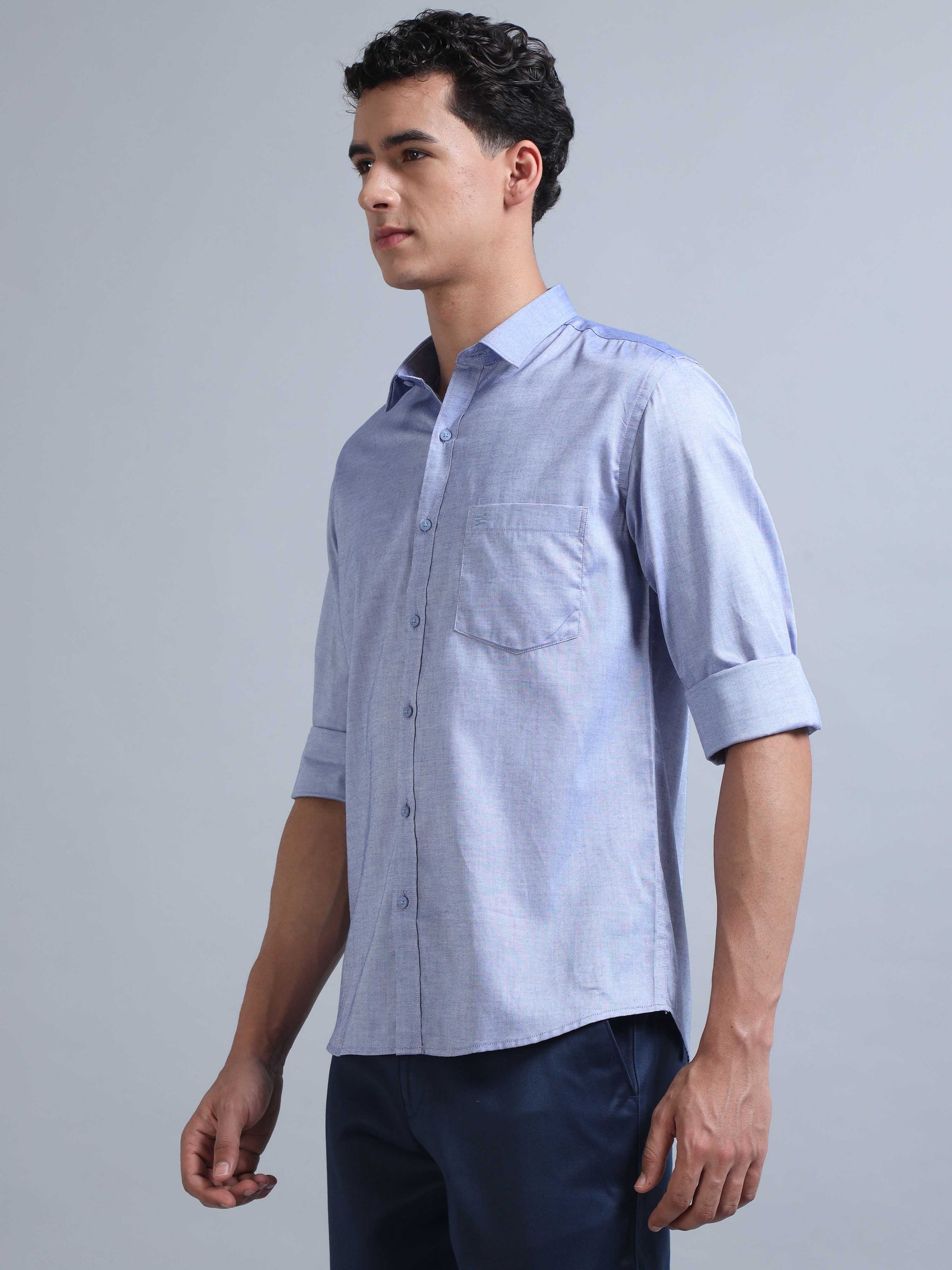 Mens Light Blue Shirt