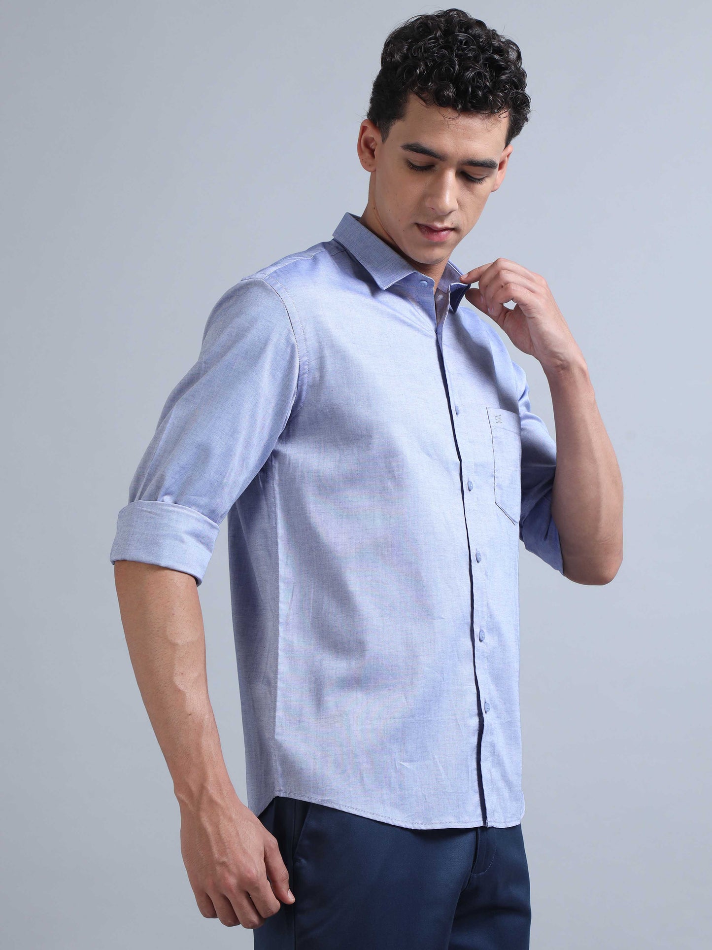 Mens Light Blue Shirt