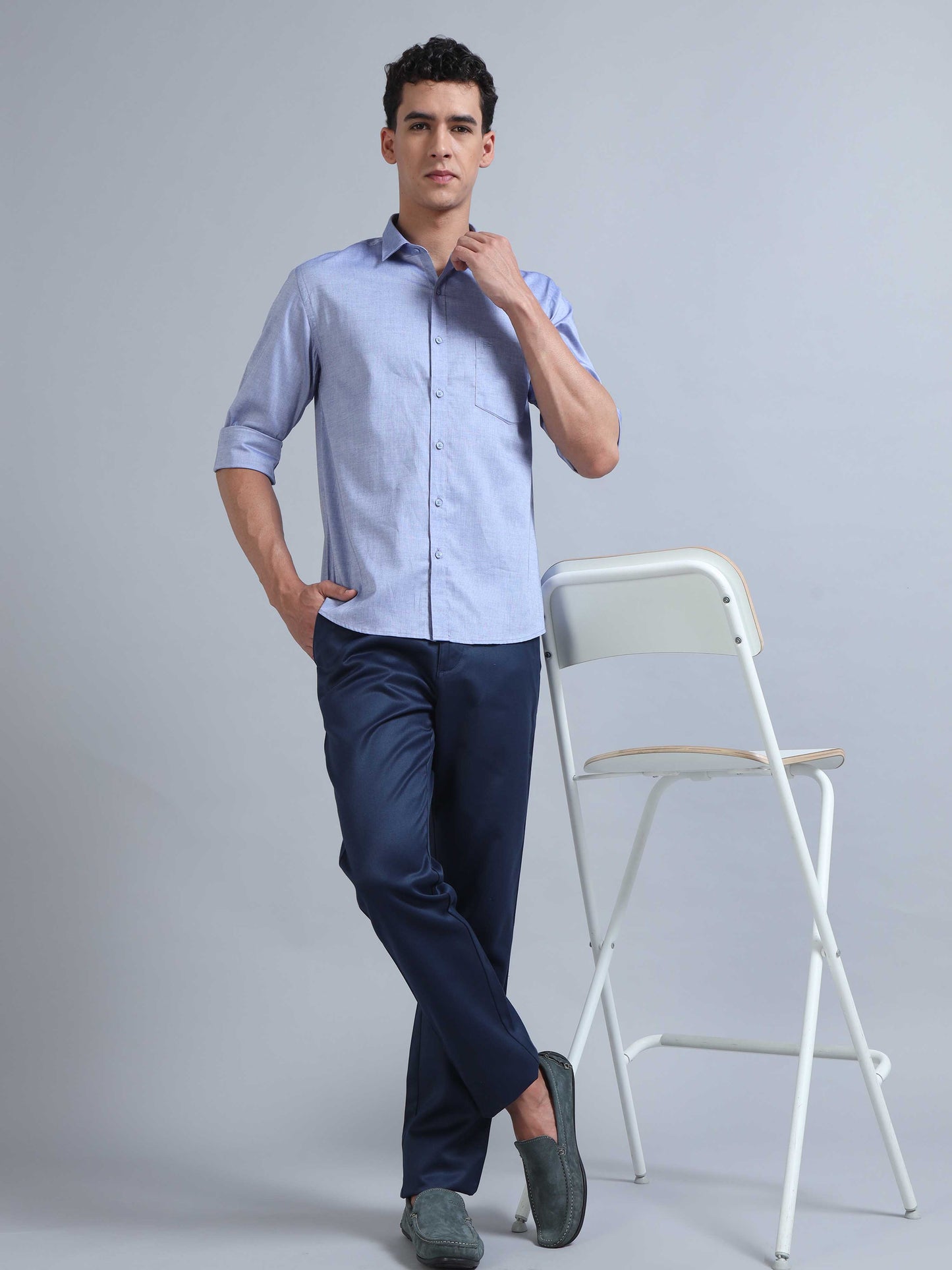 Mens Light Blue Shirt