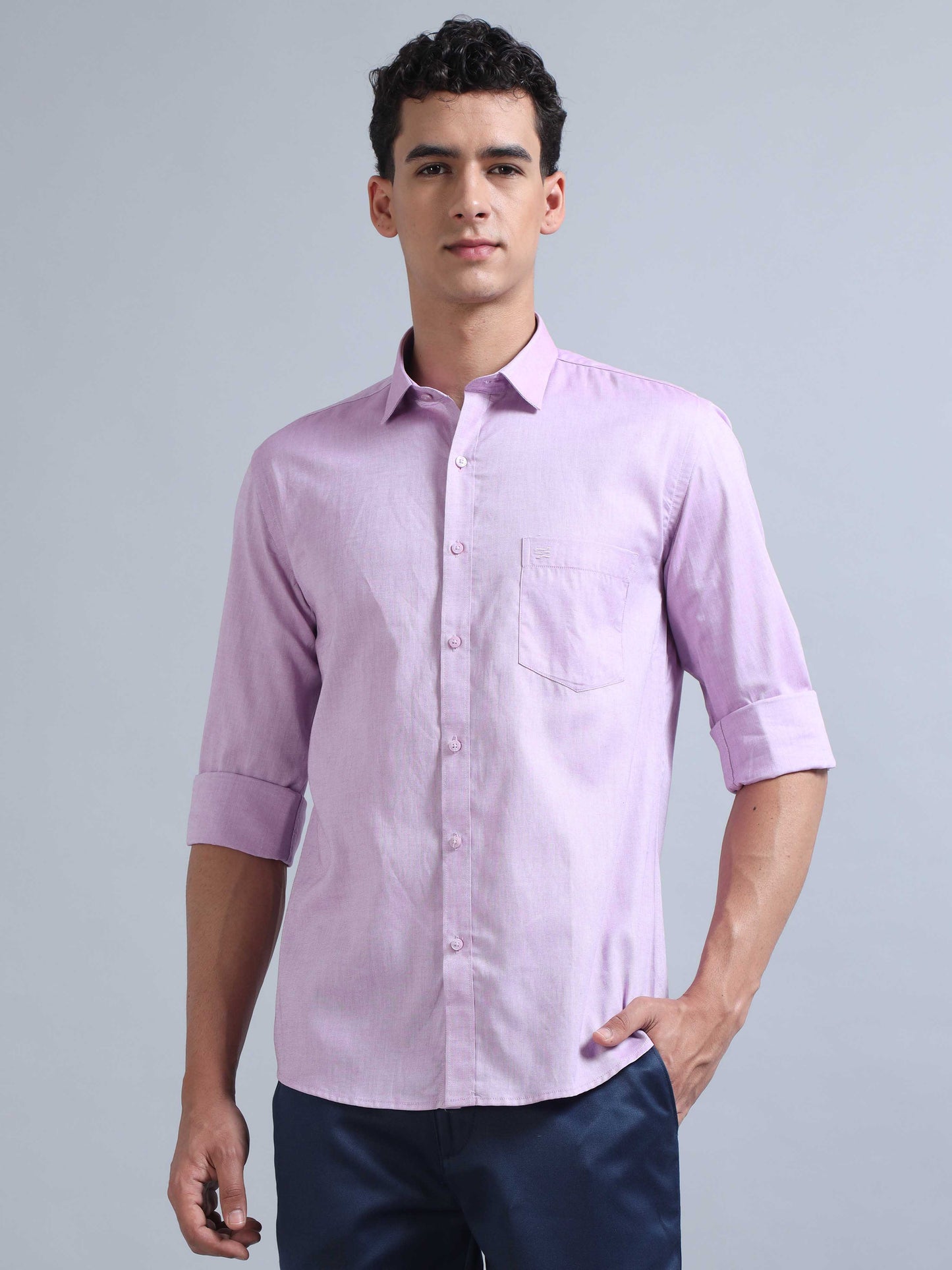 light Purple Shirt for Men 