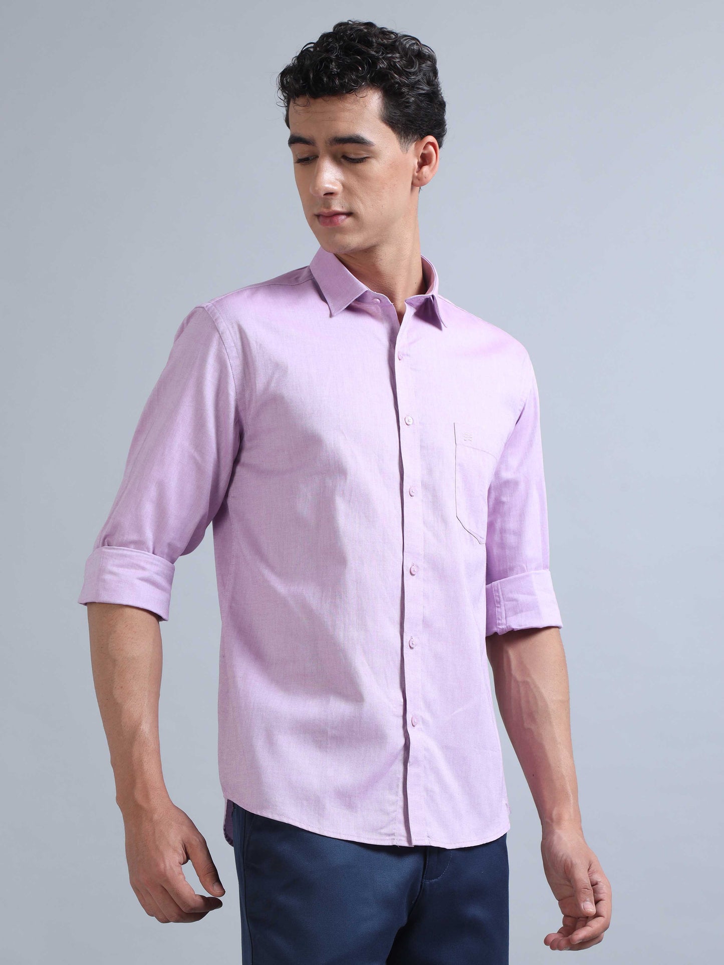 light Purple Shirt for Men 