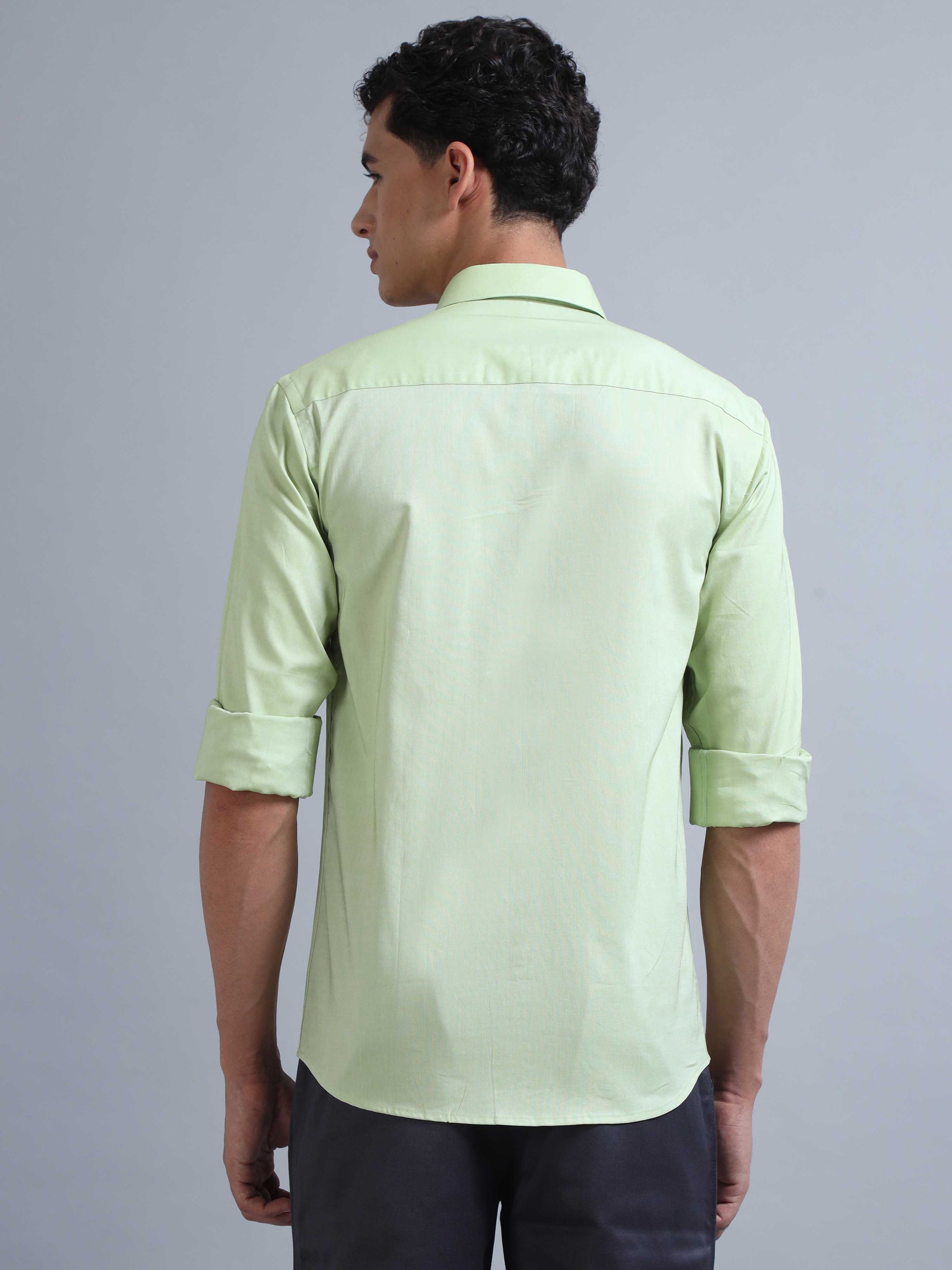 Light Green Shirt for Men 