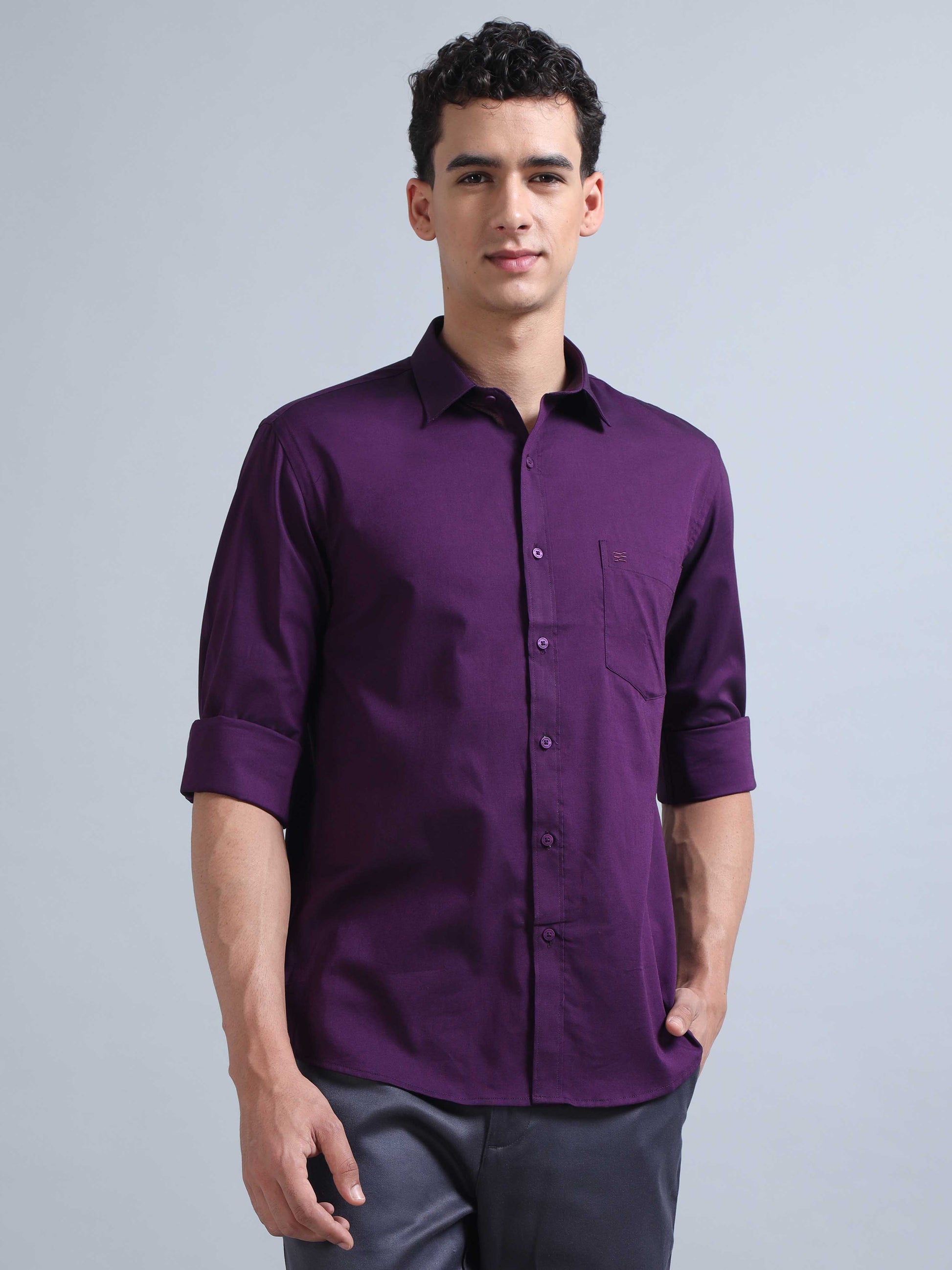 Violet Shirt for Men