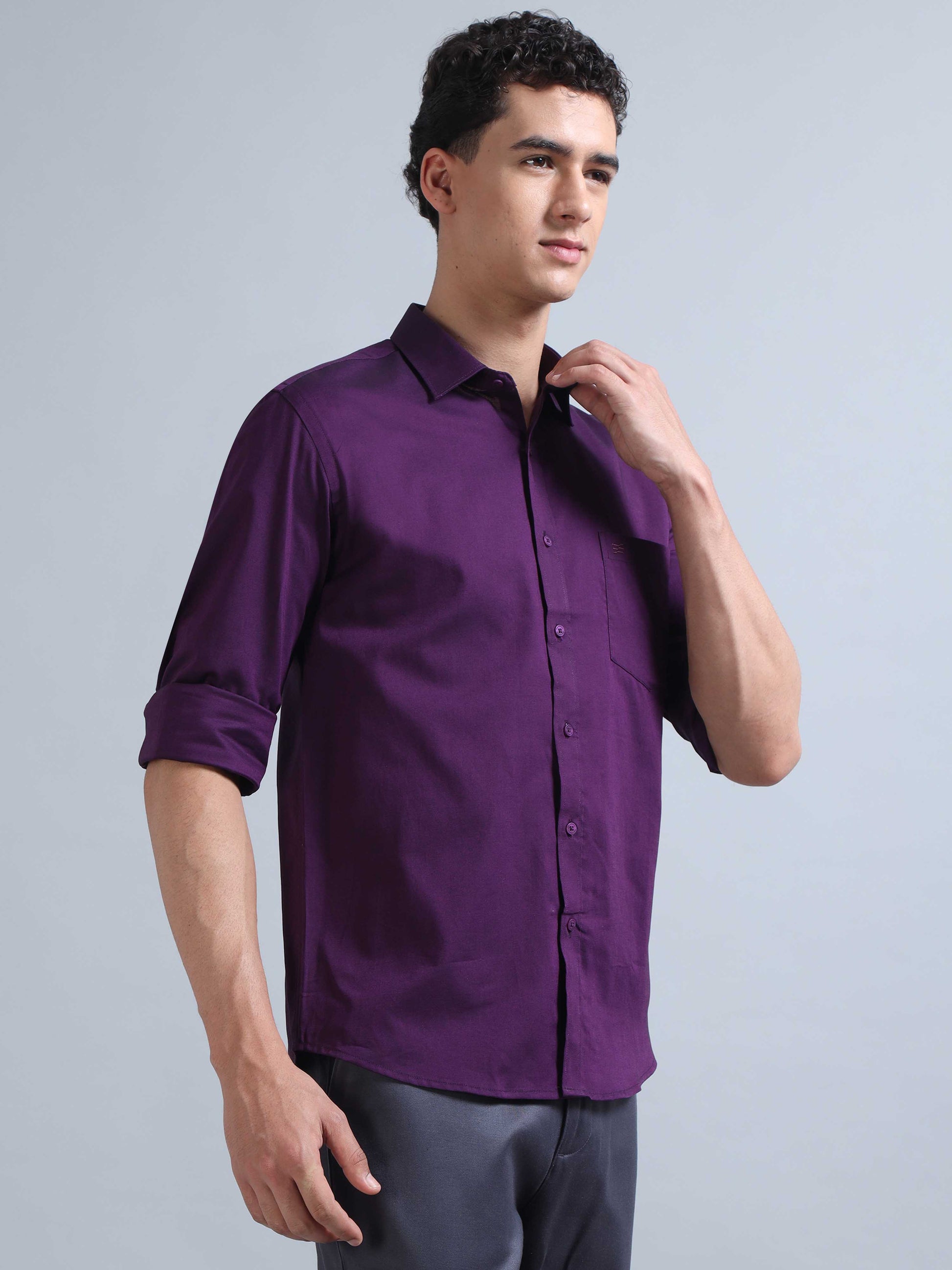 Violet Shirt for Men