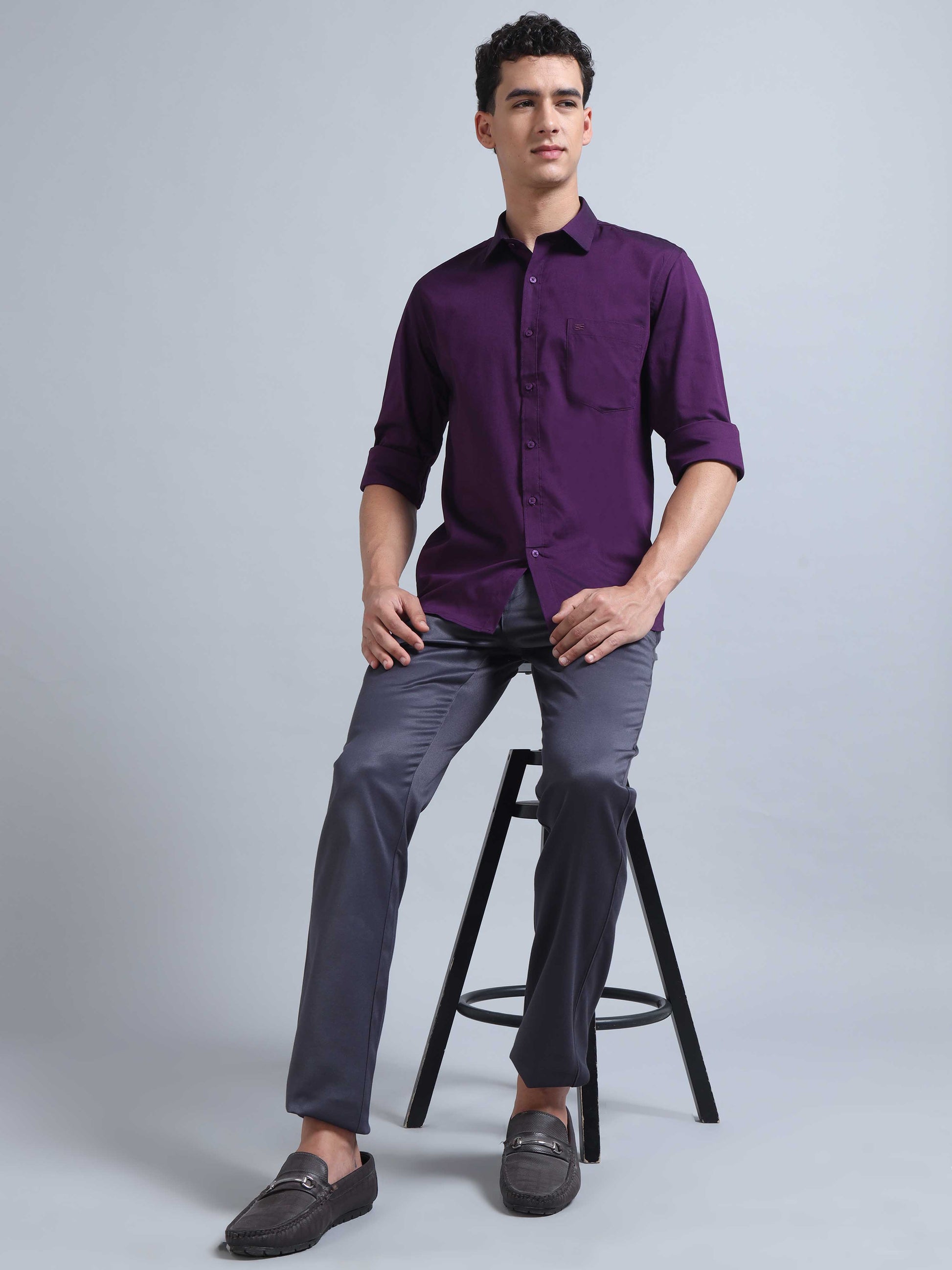 Violet Shirt for Men