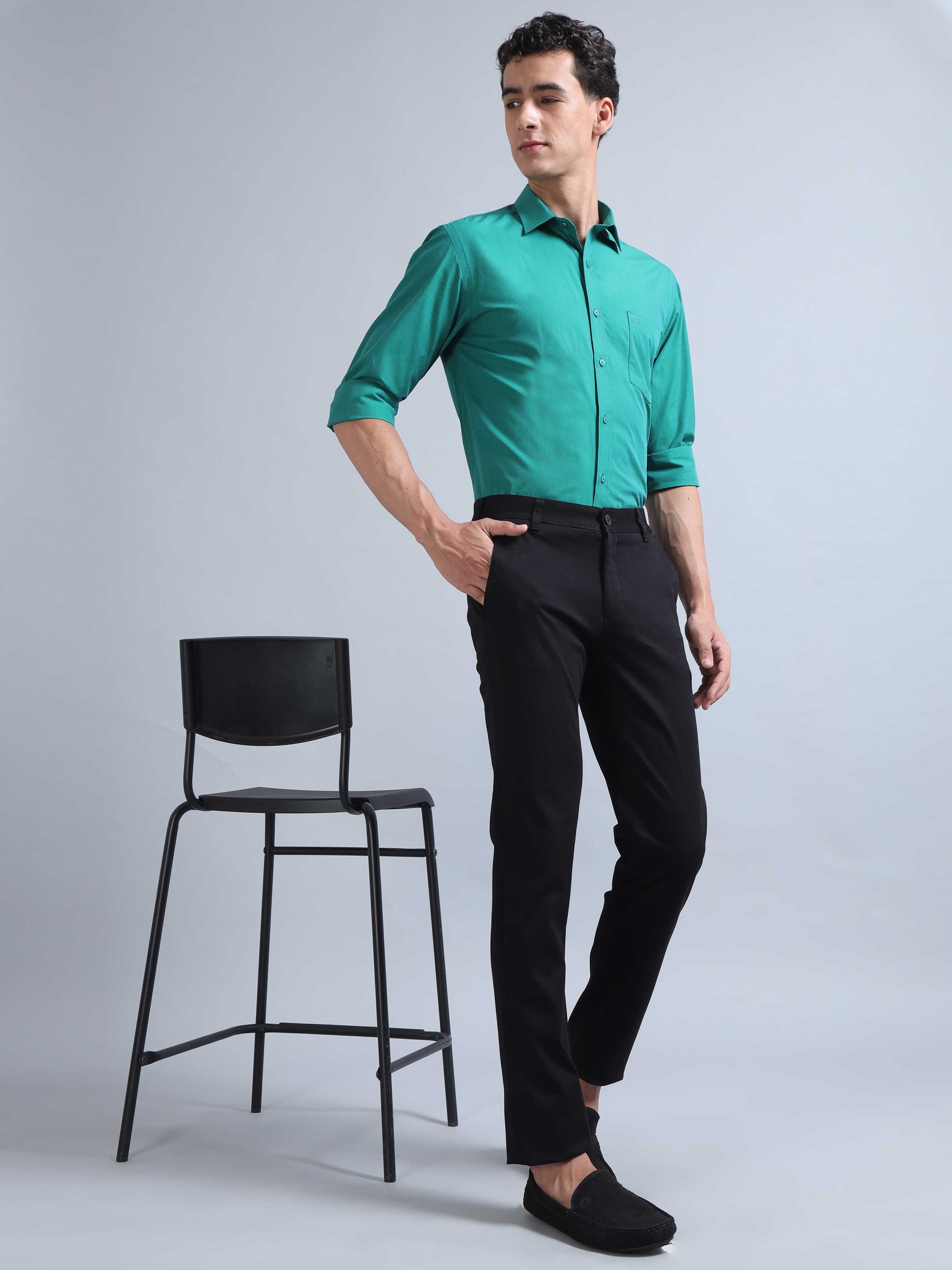 Comfort Craft Black trousers for men