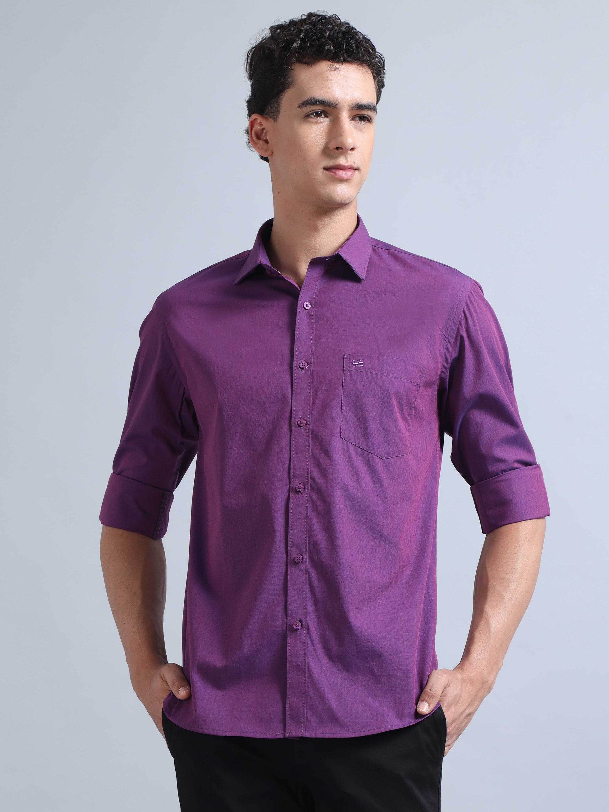 Purple Shirt for Men