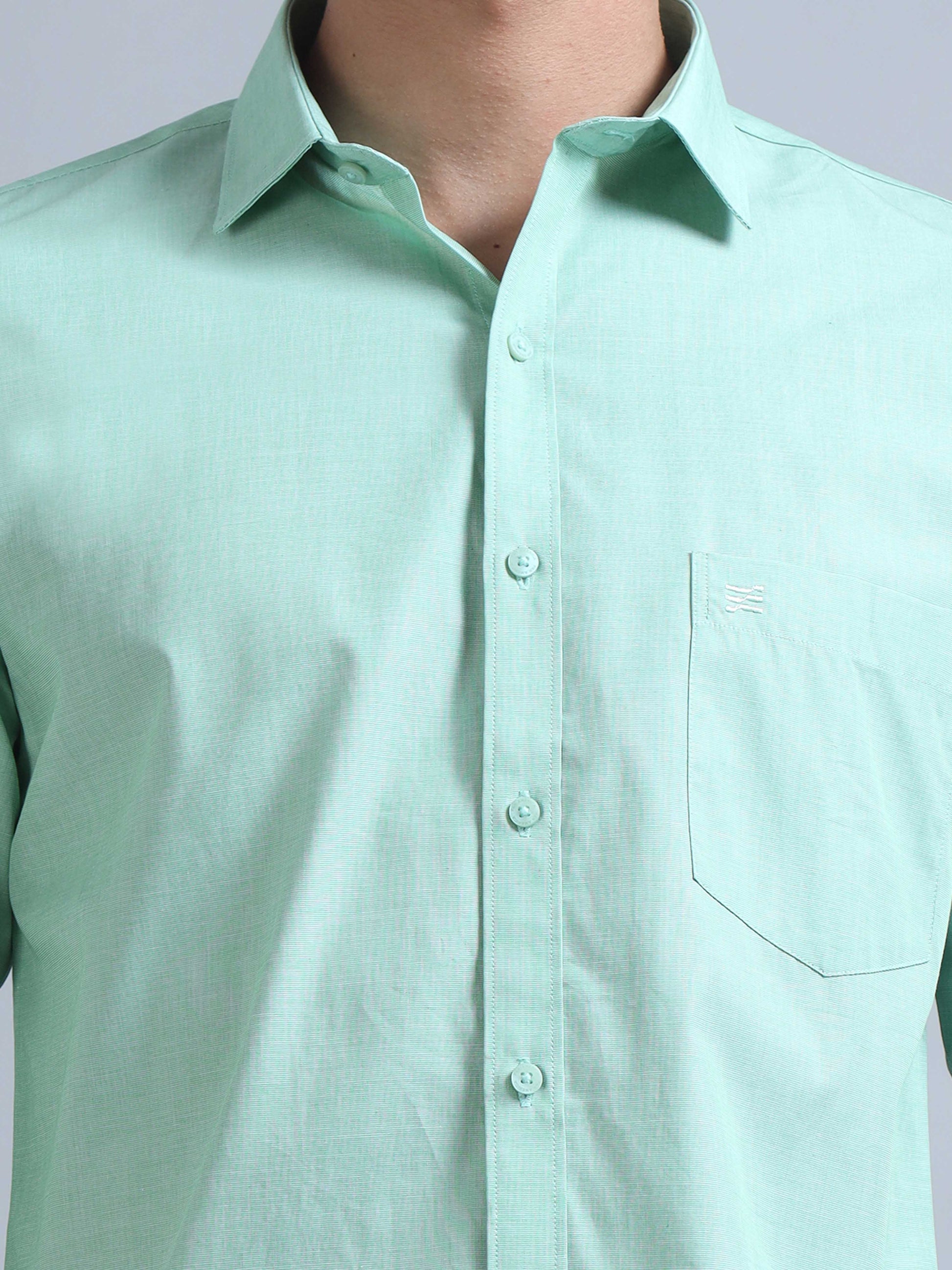 Turquoise Green Shirt 