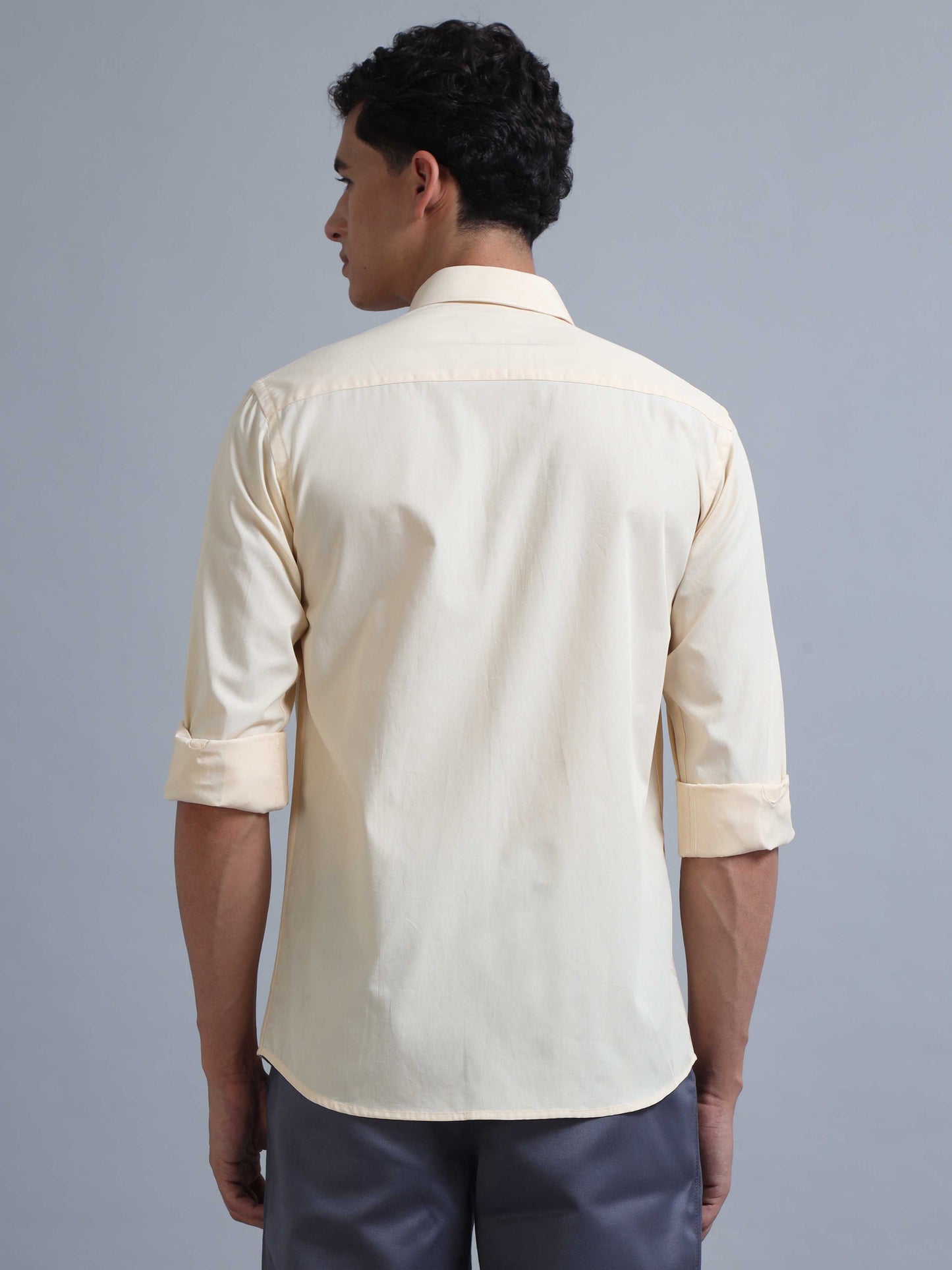  Light Yellow Shirt for Men 