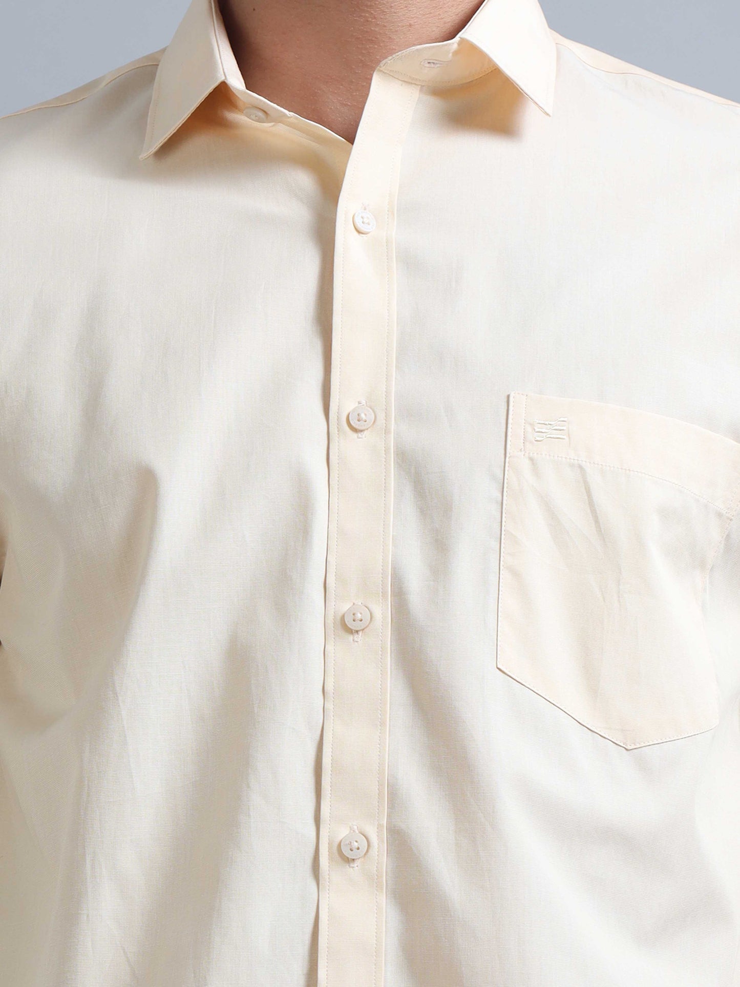  Light Yellow Shirt for Men 