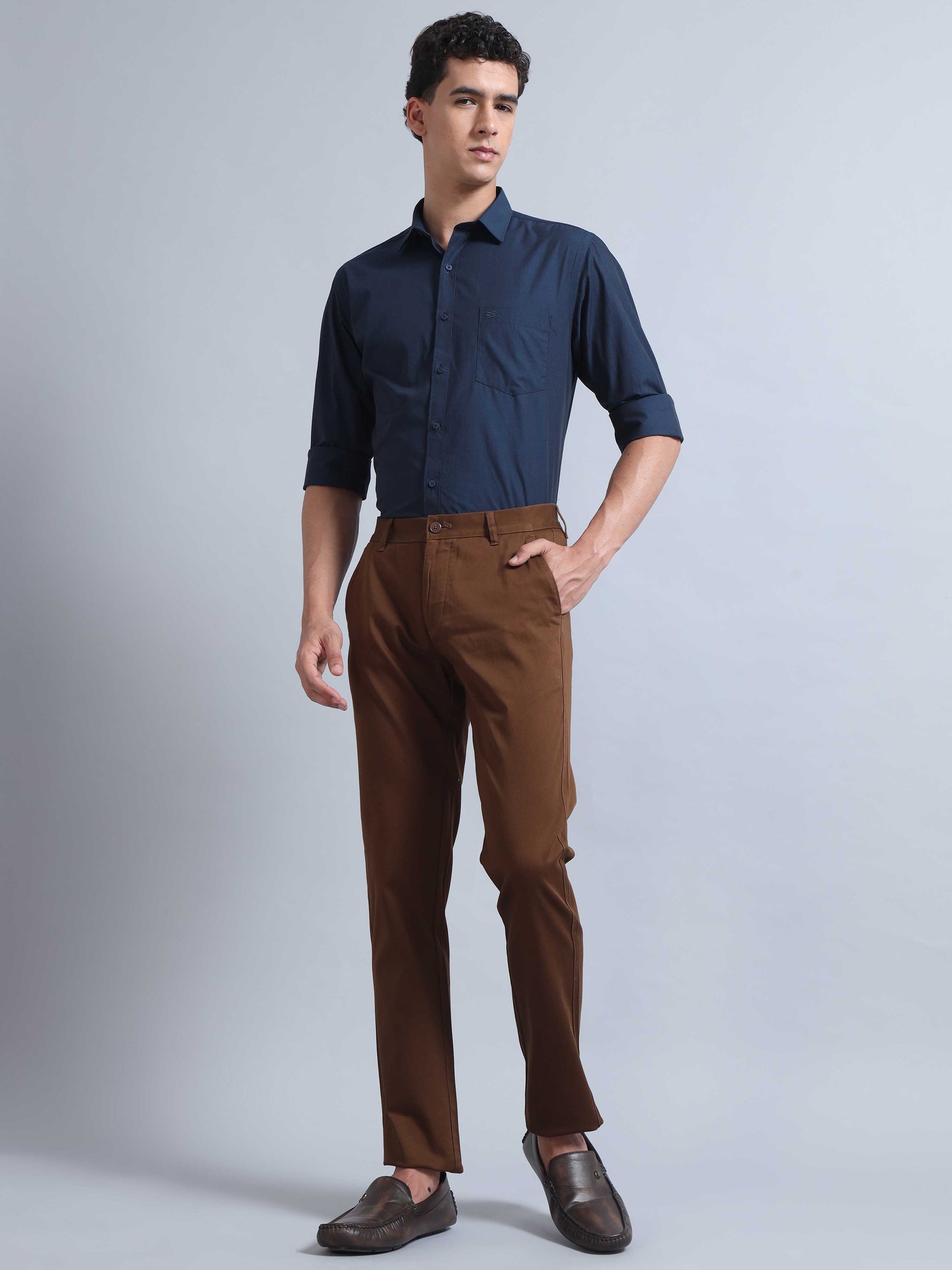 Comfort Craft Dark Brown Trousers