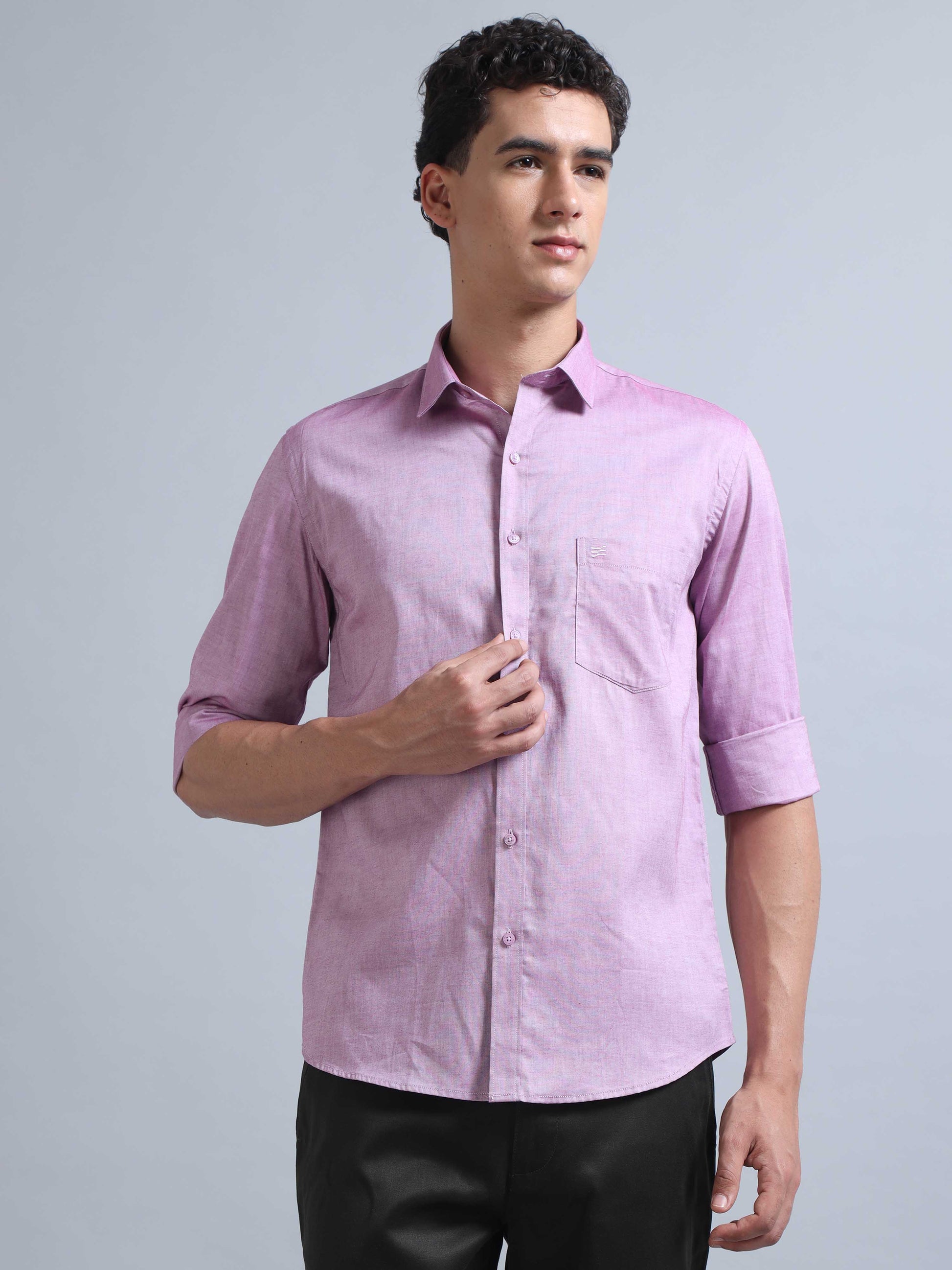 Lilac Shirt for Men