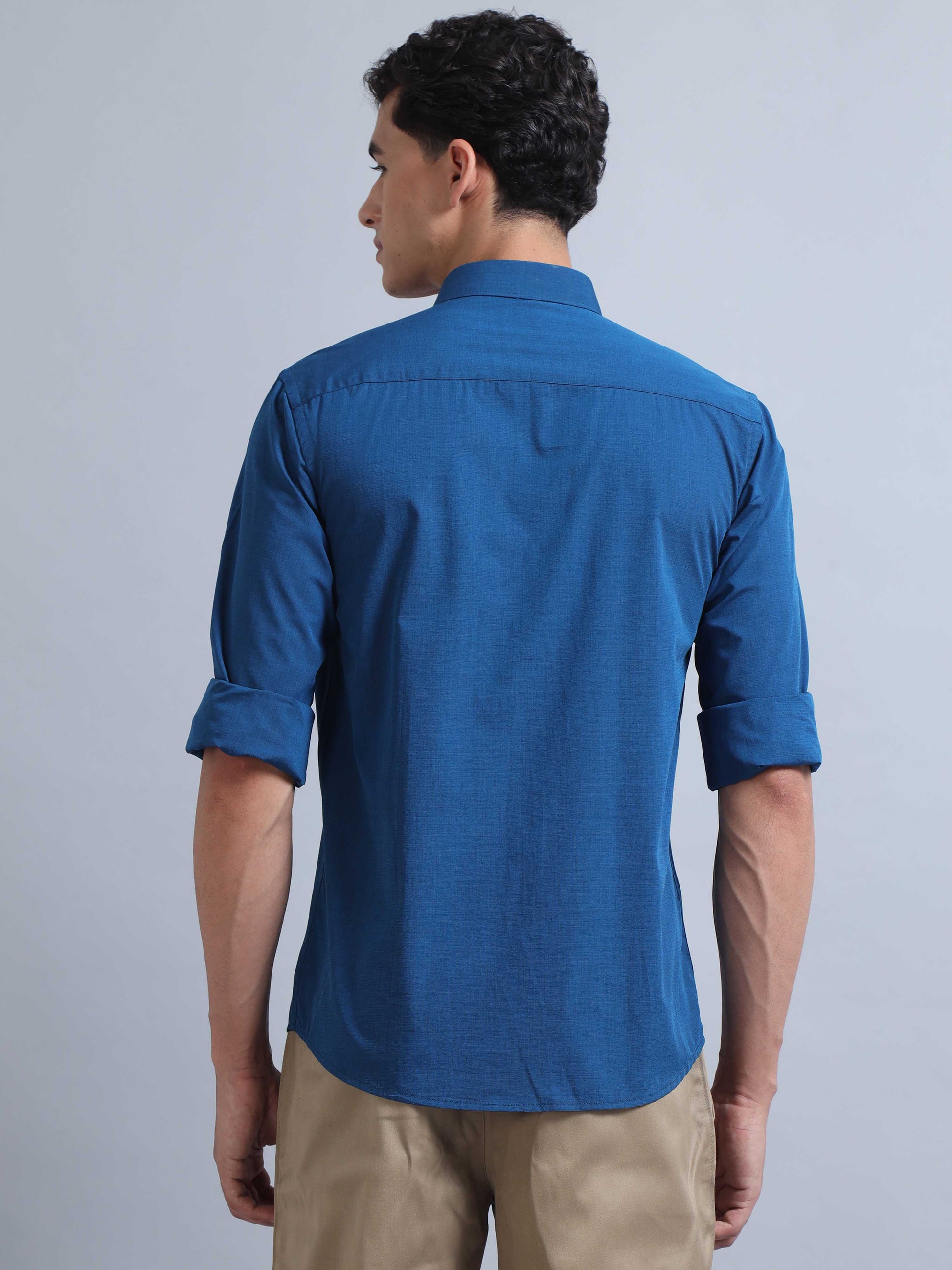 Classic Blue Shirt for Men 