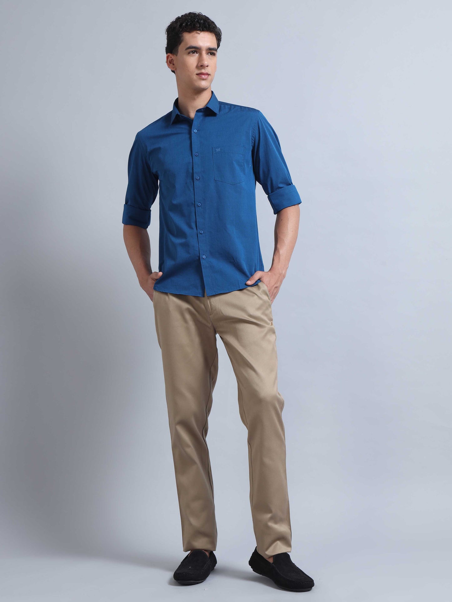 Classic Blue Shirt for Men 