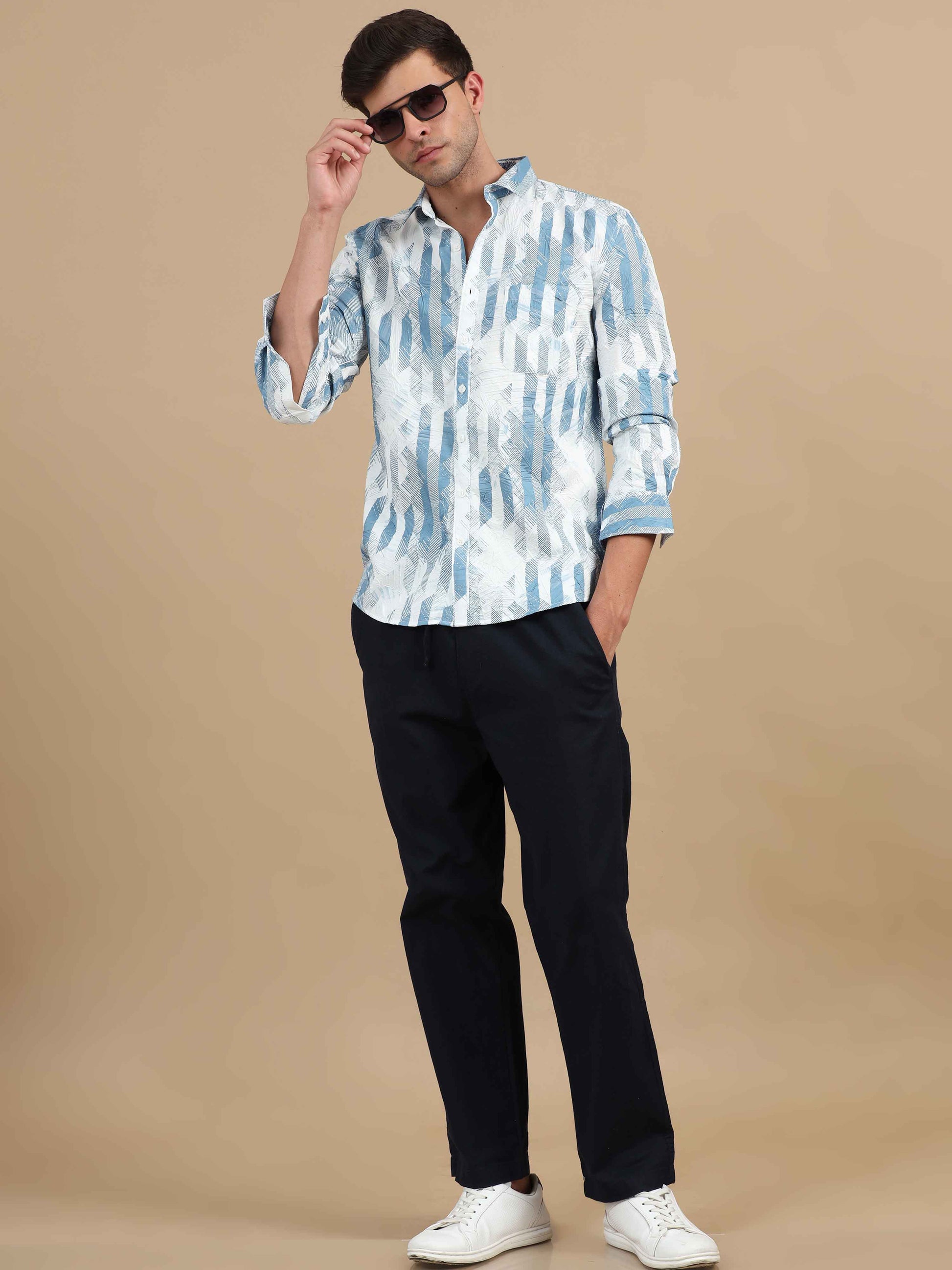 Sailing Safari Printed Full Sleeve Shirts